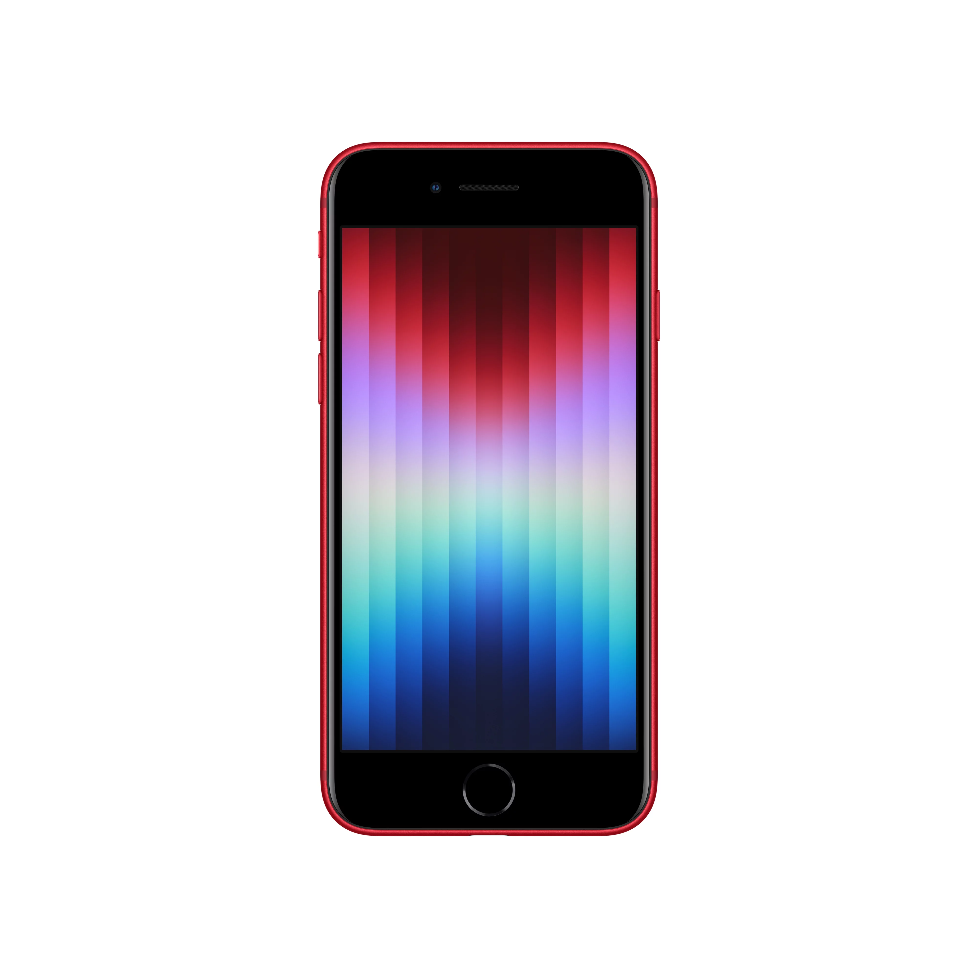 Simple Mobile Apple iPhone SE (2022-3rd Gen) 5G, 64GB, Red- Prepaid Smartphone [Locked to Simple Mobile]