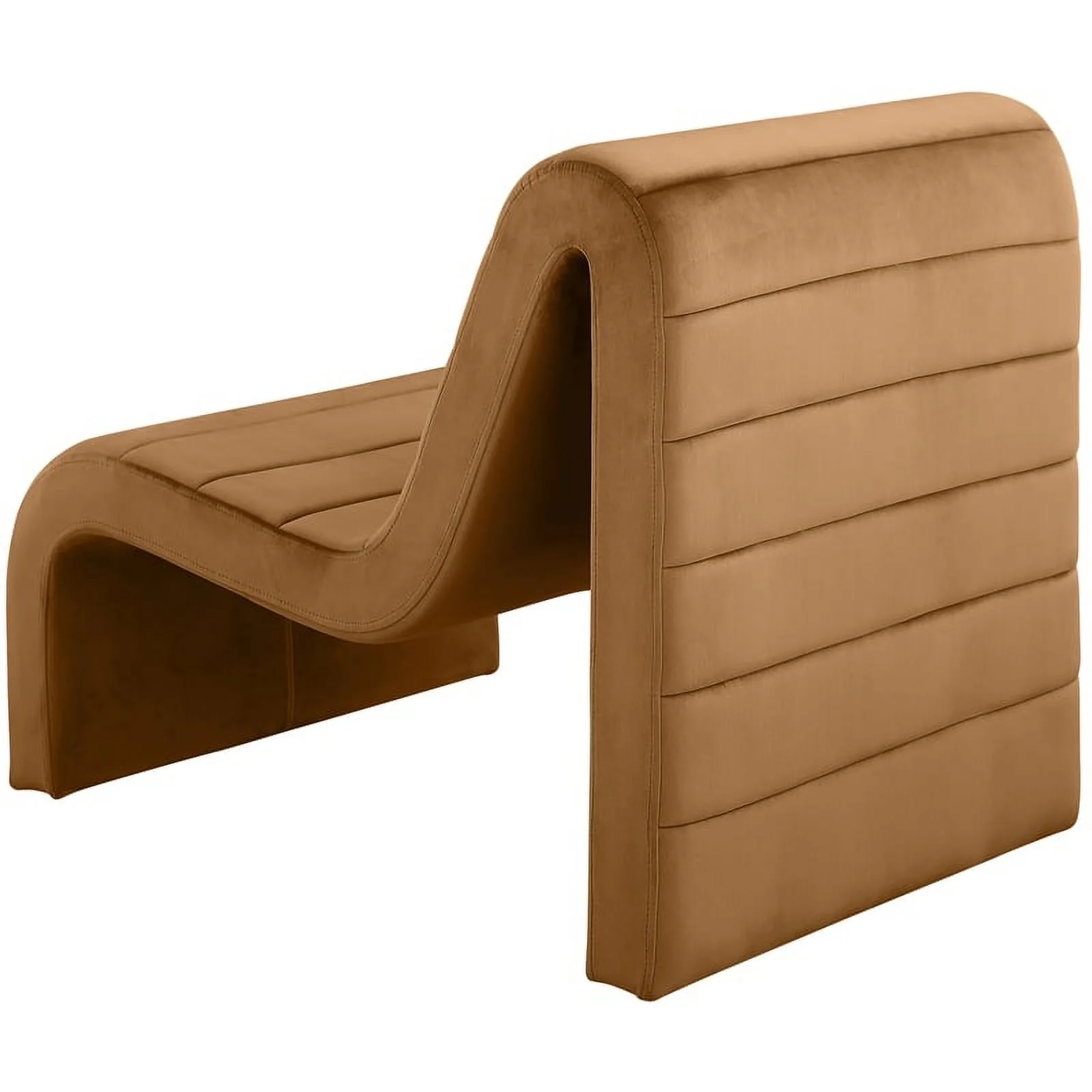 Meridian Furniture Ivy Saddle Velvet Accent Chair