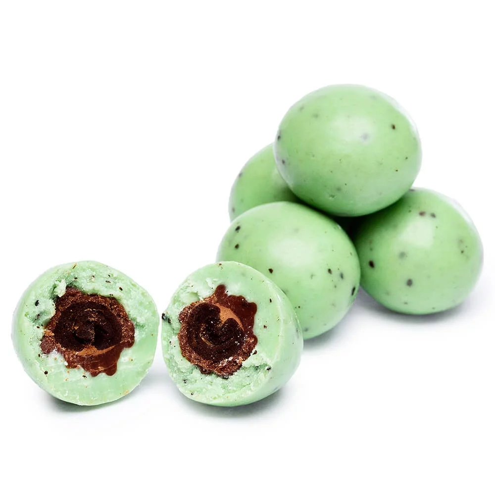 NY SPICE SHOP Café Mint Espresso Beans - 3 Pound - Kosher, White Confectionery Chocolate - Espresso Beans