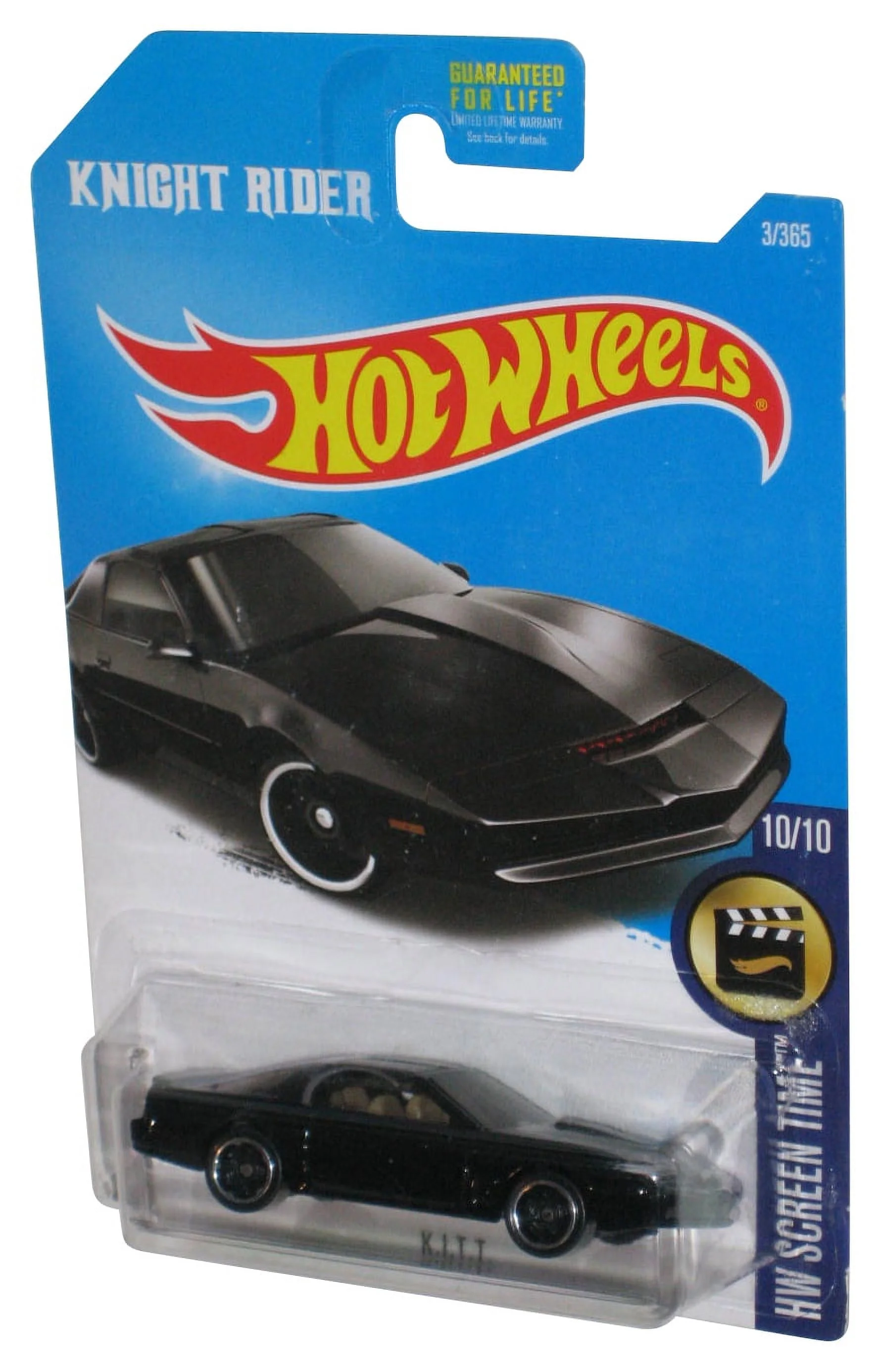 Hot Wheels HW Screen Time 10/10 (2015) Knight Rider K.I.T.T. Black Toy Car 3/365