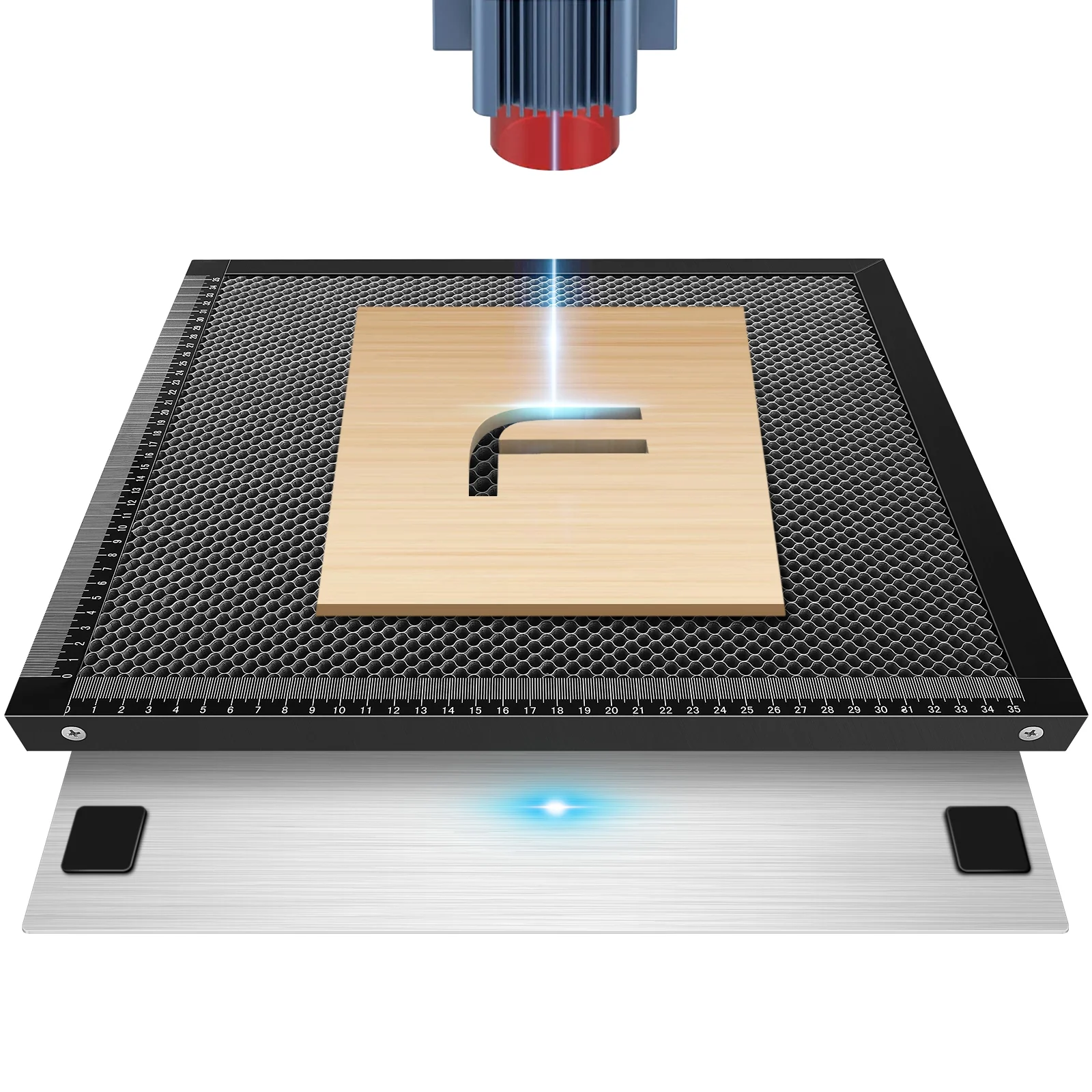 GYZJ 400 x 400 x 22mm Honeycomb Laser Bed for Most Laser Engravers