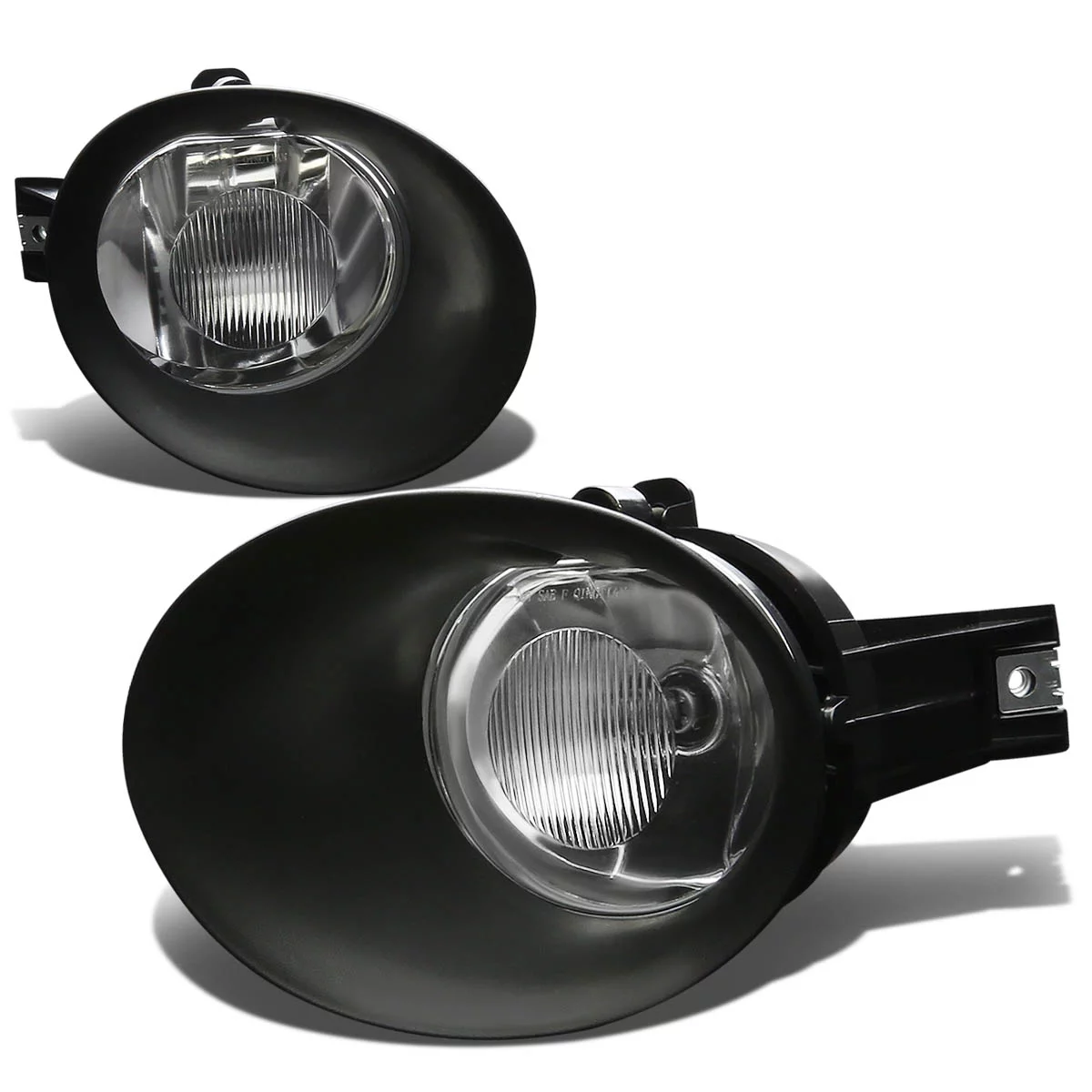 DNA Motoring FL-ZTL-282-CH For 2002 to 2009 Dodge Ram Truck 1500 2500 3500 Pair Fog Light Lamp+Switch+Blubs Clear Lens 03 04 05 06 07 08
