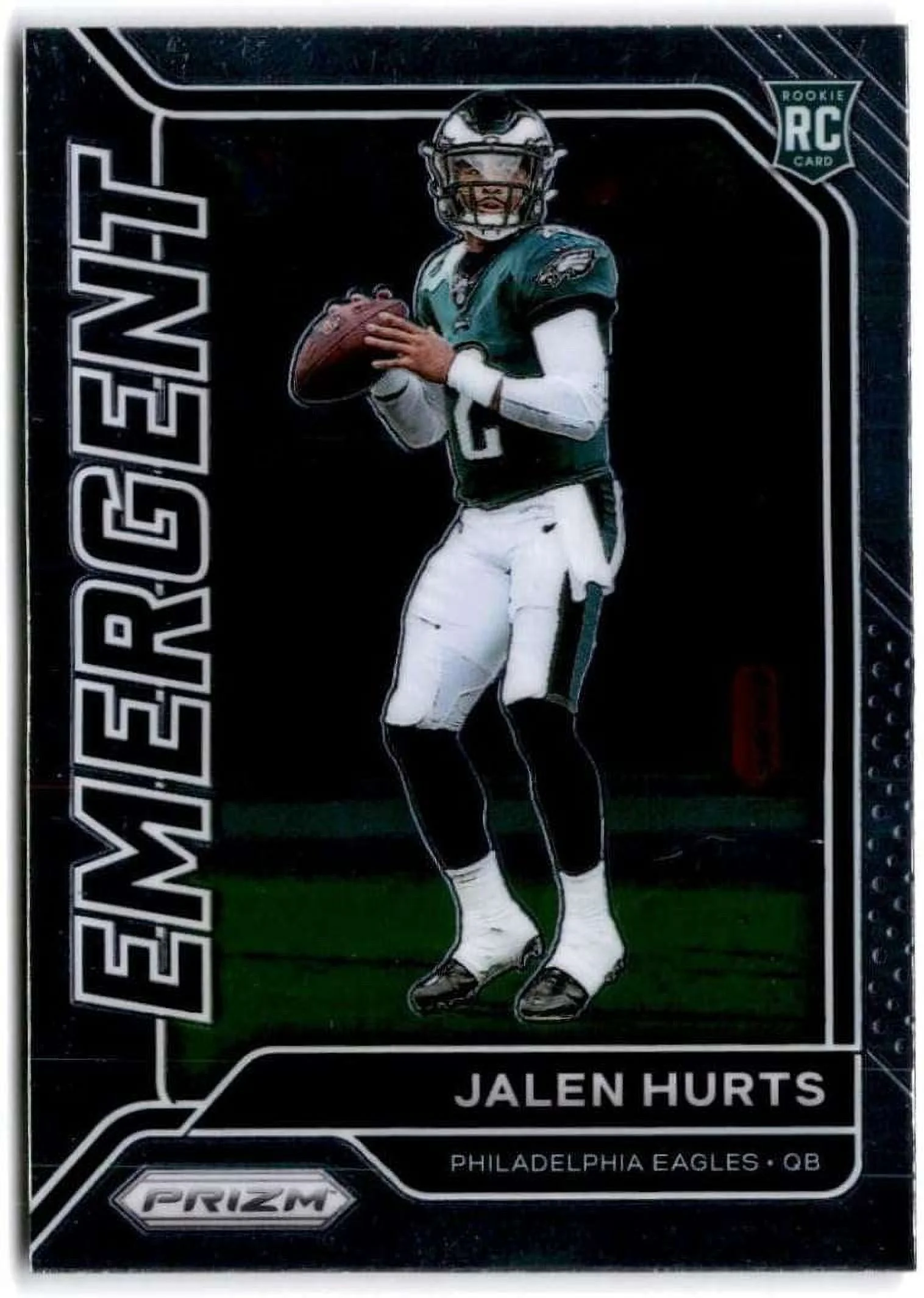 NFL 2020 Panini Prizm Emergent Jalen Hurts #12 (Rookie)