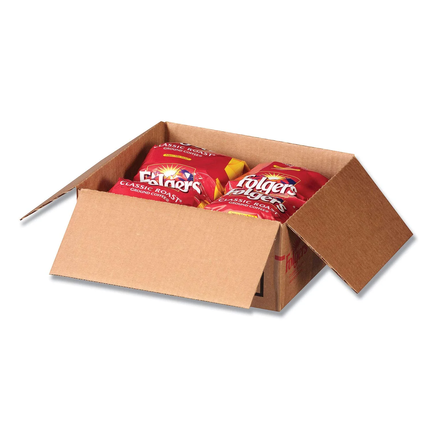 Folgers Classic Roast Medium Roast Ground Coffee, 40- 1.05 Ounce Filter Packs (Pack Of 40)