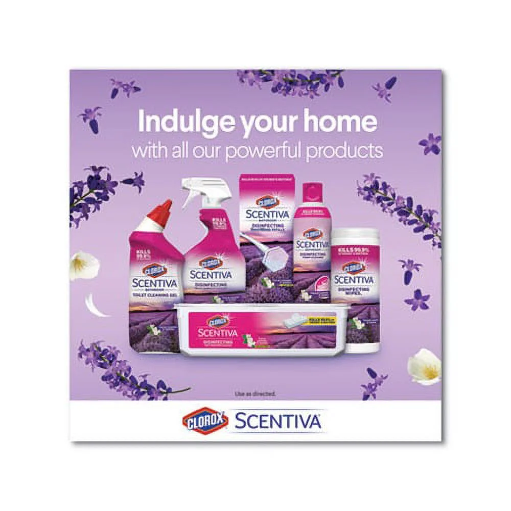 Scentiva Multi Surface Cleaner Tuscan Lavender and Jasmine, 32 oz, 6/Carton