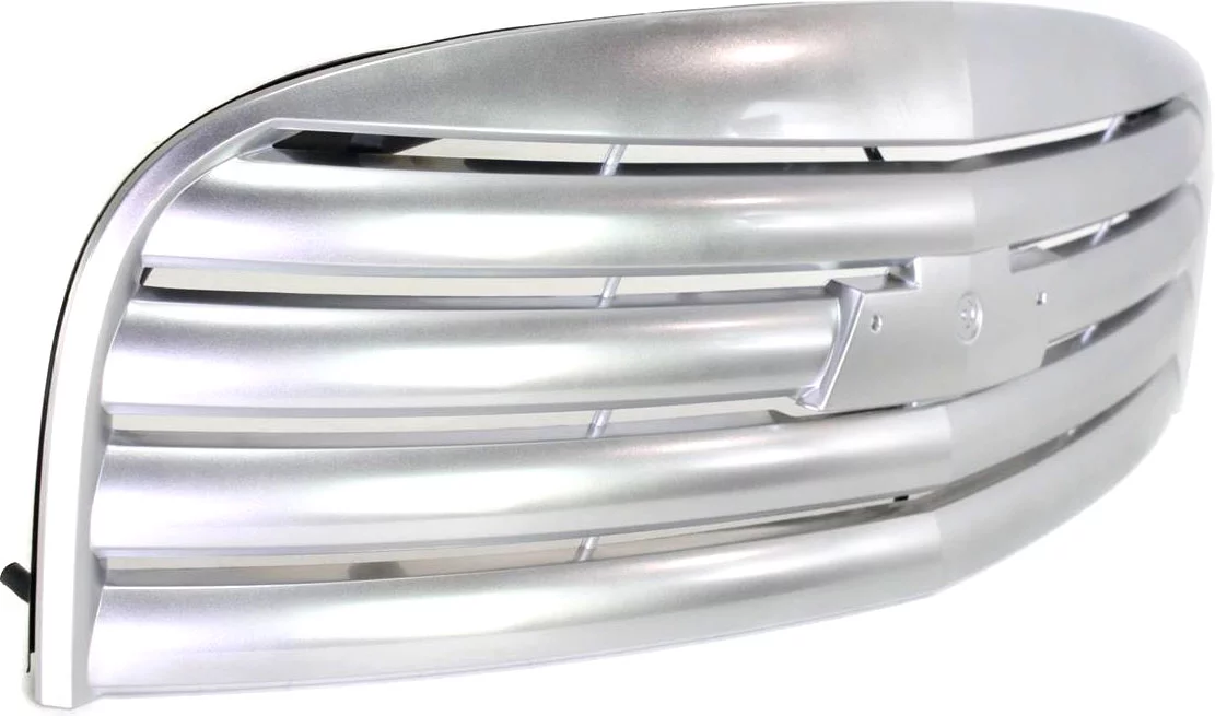 Grille Assembly Compatible with CHEVROLET HHR 06-11 Plastic Satin Chrome 2.2/2.4L Eng