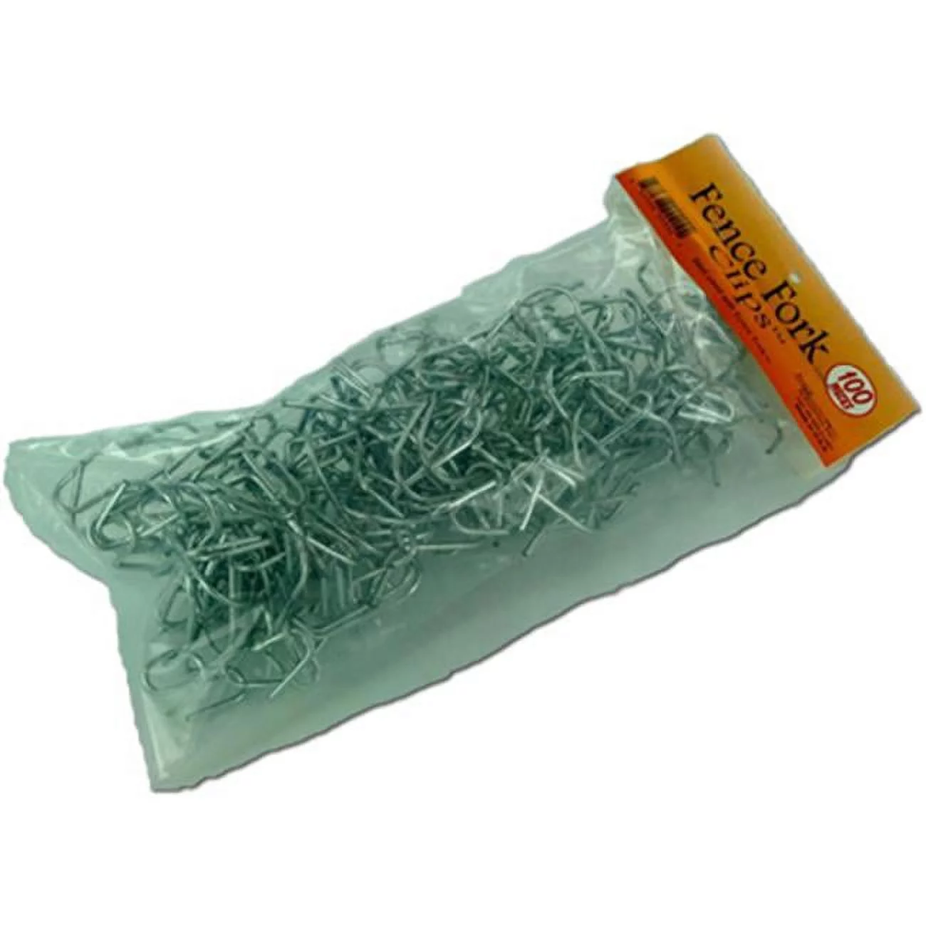 00202 Fence Fork T-Post Clip, Pack - 100