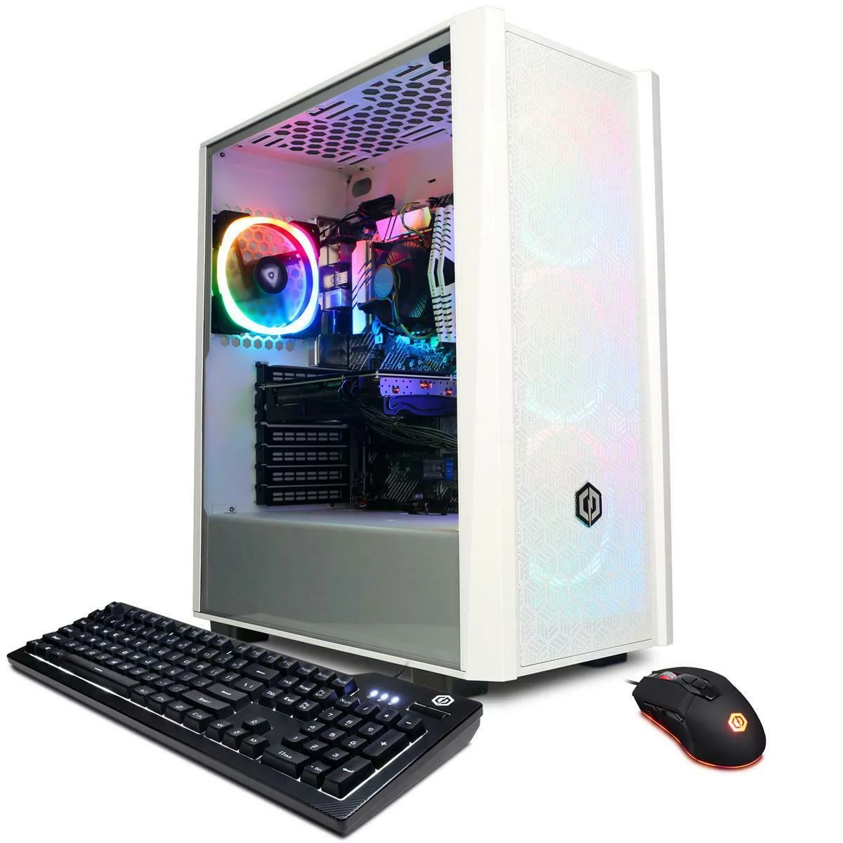 CyberPowerPC - Gamer Xtreme Desktop - Intel Core i5-12600K - 16GB Memory - NVIDIA GeForce RTX 3060 Ti - 1TB SSD - White