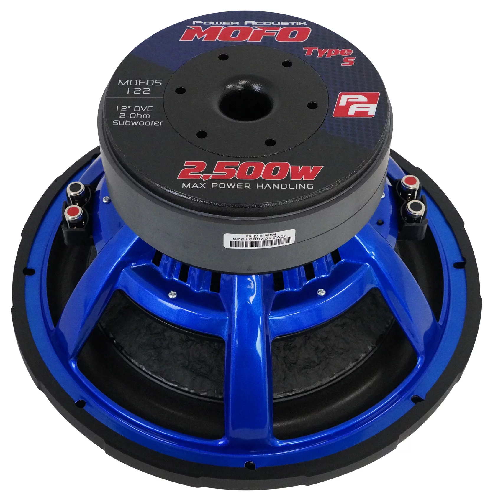 (2) Power Acoustik MOFOS-12D2 12