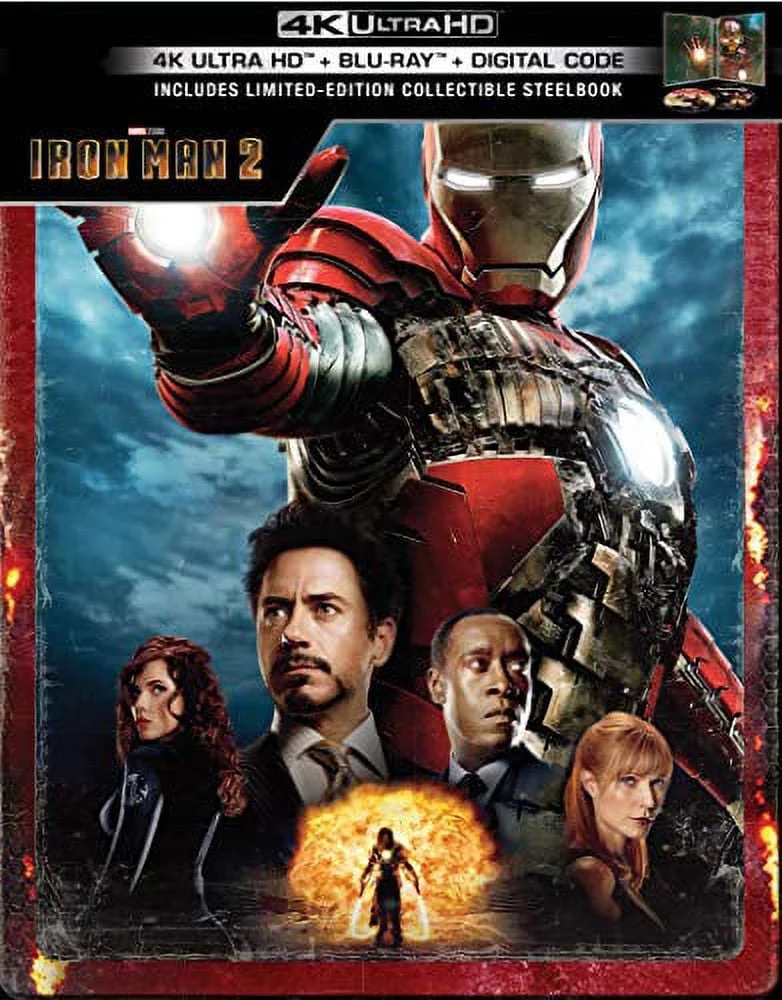 Pre-Owned Iron Man 2 4K Limited Edition Steelbook