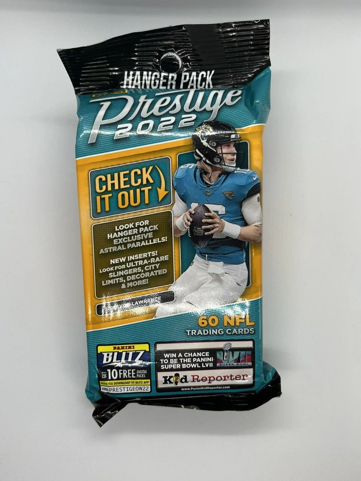 2022 Panini Prestige NFL Football 60 Cards Hanger Pack - Factory Sealed