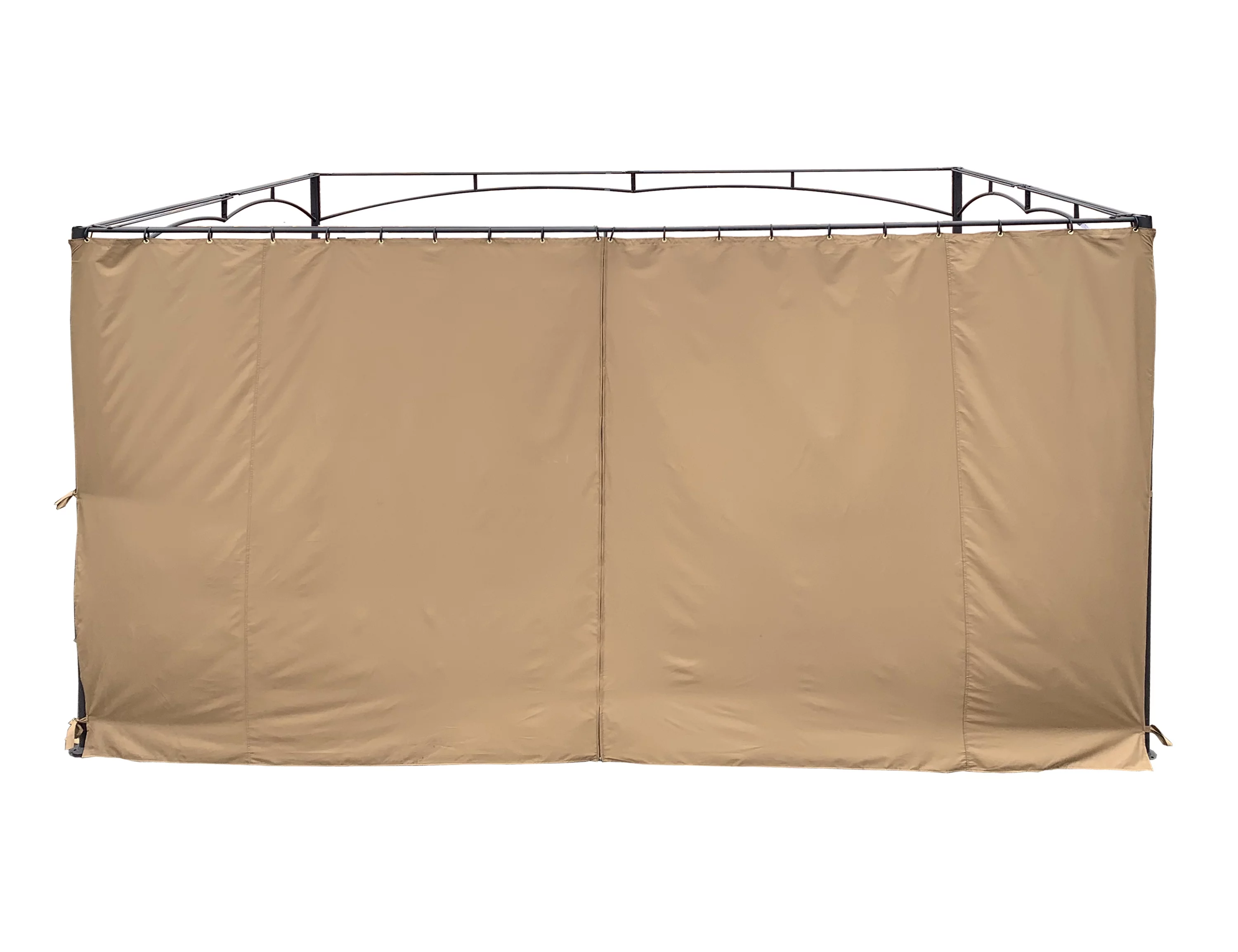 APEX GARDEN Universal 14-ft Privacy Panel Curtain/Side Wall Sunshade (One Side Only) (14 Ft, 168