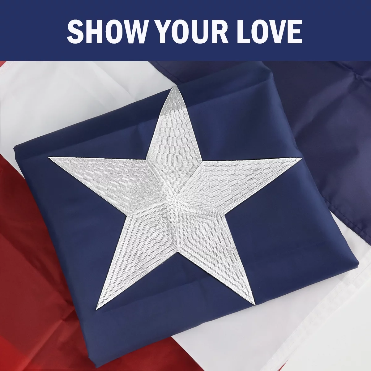 State of Texas 4X6 Feet Flag - Embroidered Sewn Heavyweight 210D Oxford Nylon Flag Vivid Color