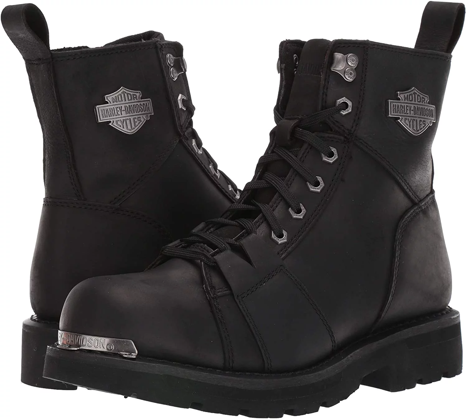 HARLEY-DAVIDSON Men's Sperling Leather Motorcycle Black Boots 96202