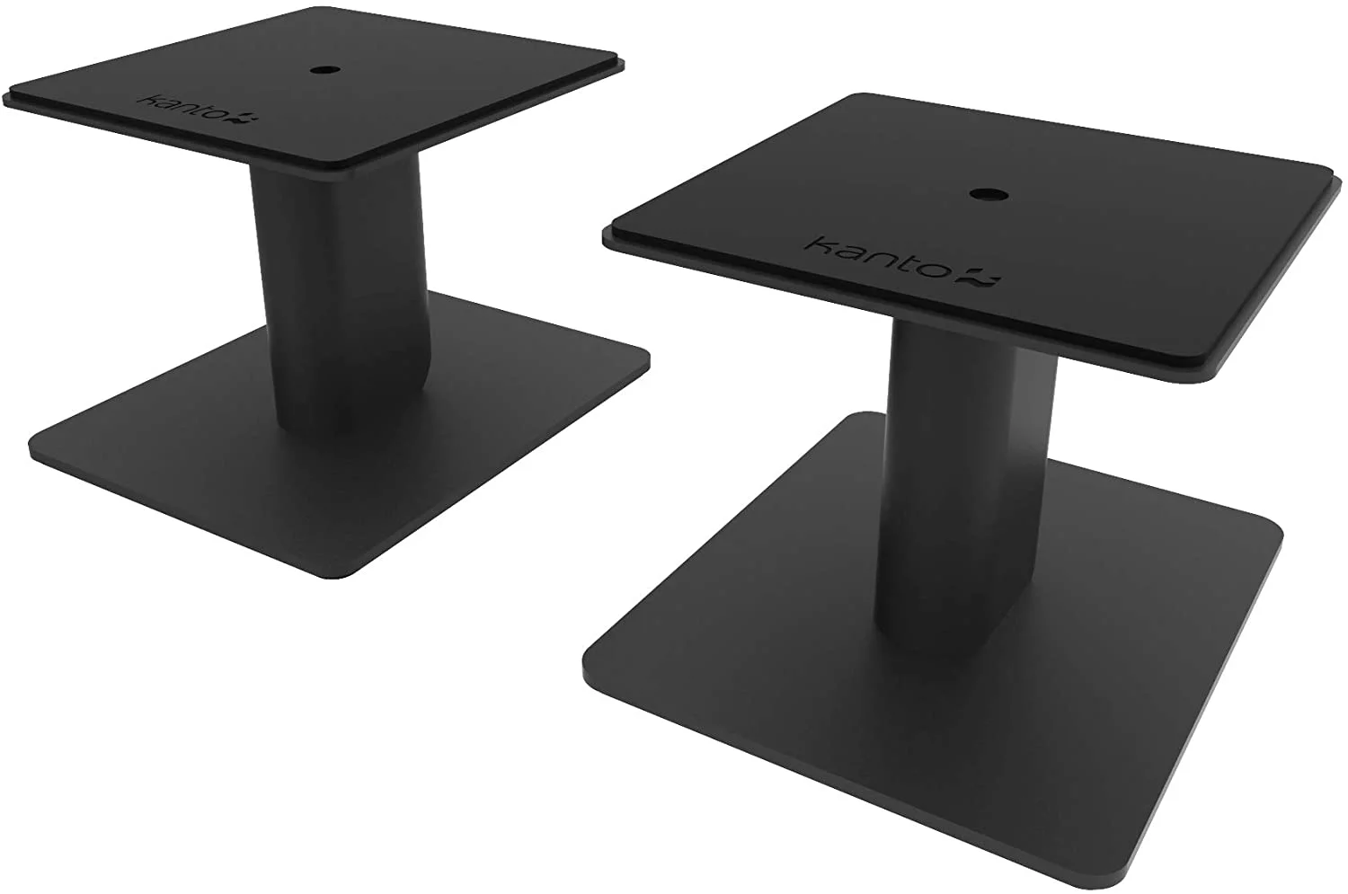 Kanto YU4WALNUT 140W Bookshelf Speakers with Bluetooth - Walnut (Pair) with Kanto SP6HD 6