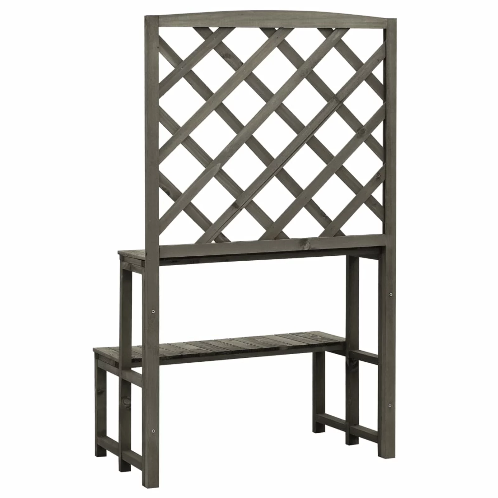 ametoys Plant Stand with Trellis Gray 27.6