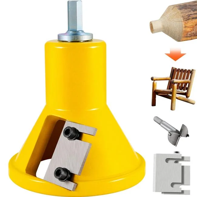 Vevor  1.5 in. Dual Straight Blades & Button Screws Home Master Kit Tenon Cutter