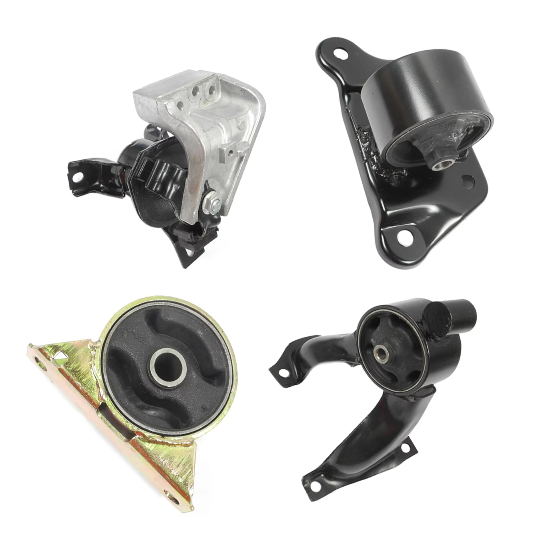 For 2003-2004 Mitsubishi Outlander 2.4L Engine Motor & Trans. Mount Set 4PCS