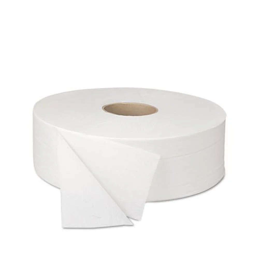 Boardwalk, JRT Bath Tissue Jumbo, Septic Safe, 2-Ply, White, 3.5