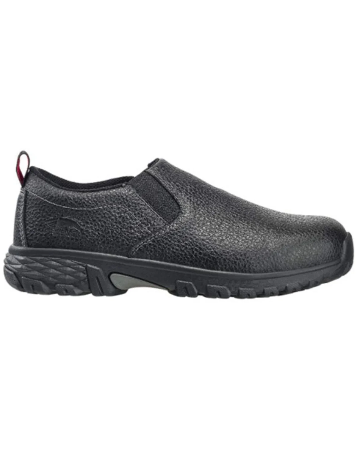 FSI FOOTWEAR SPECIALTIES INTERNATIONAL NAUTILUS Avenger Men's Flight Slip-On Aluminum Toe ESD Work Shoes Black  - A7001