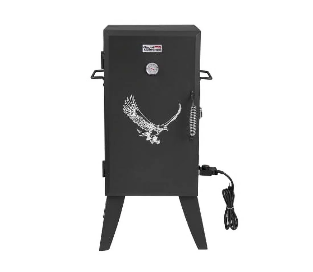 Royal Gourmet 28-Inch Analog Electric Smoker with Adjustable Temperature Control