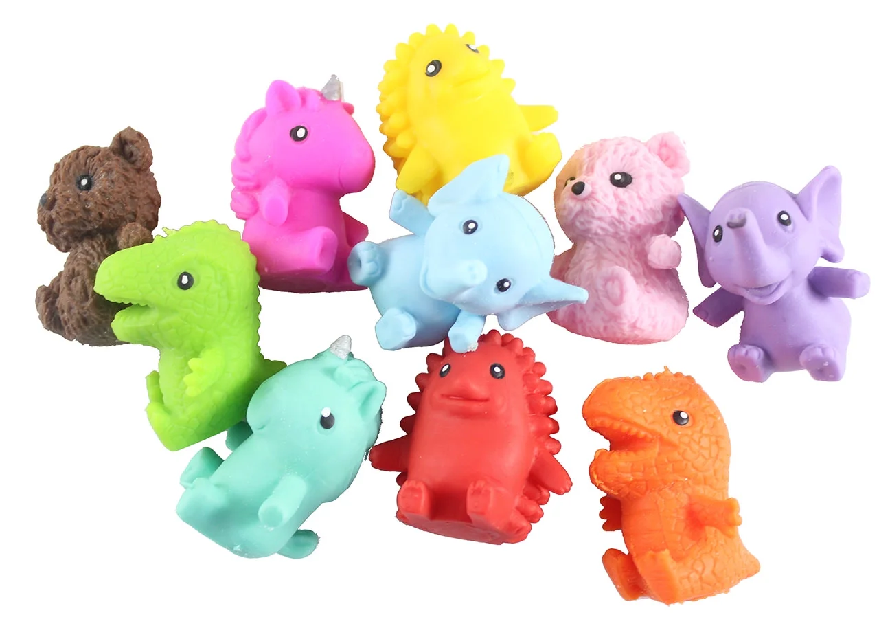 24 Small Sand Animals  - Sand Filled Squishy -  Moldable Sensory, Stress, Squeeze Fidget Toy ADHD Special Needs Soothing