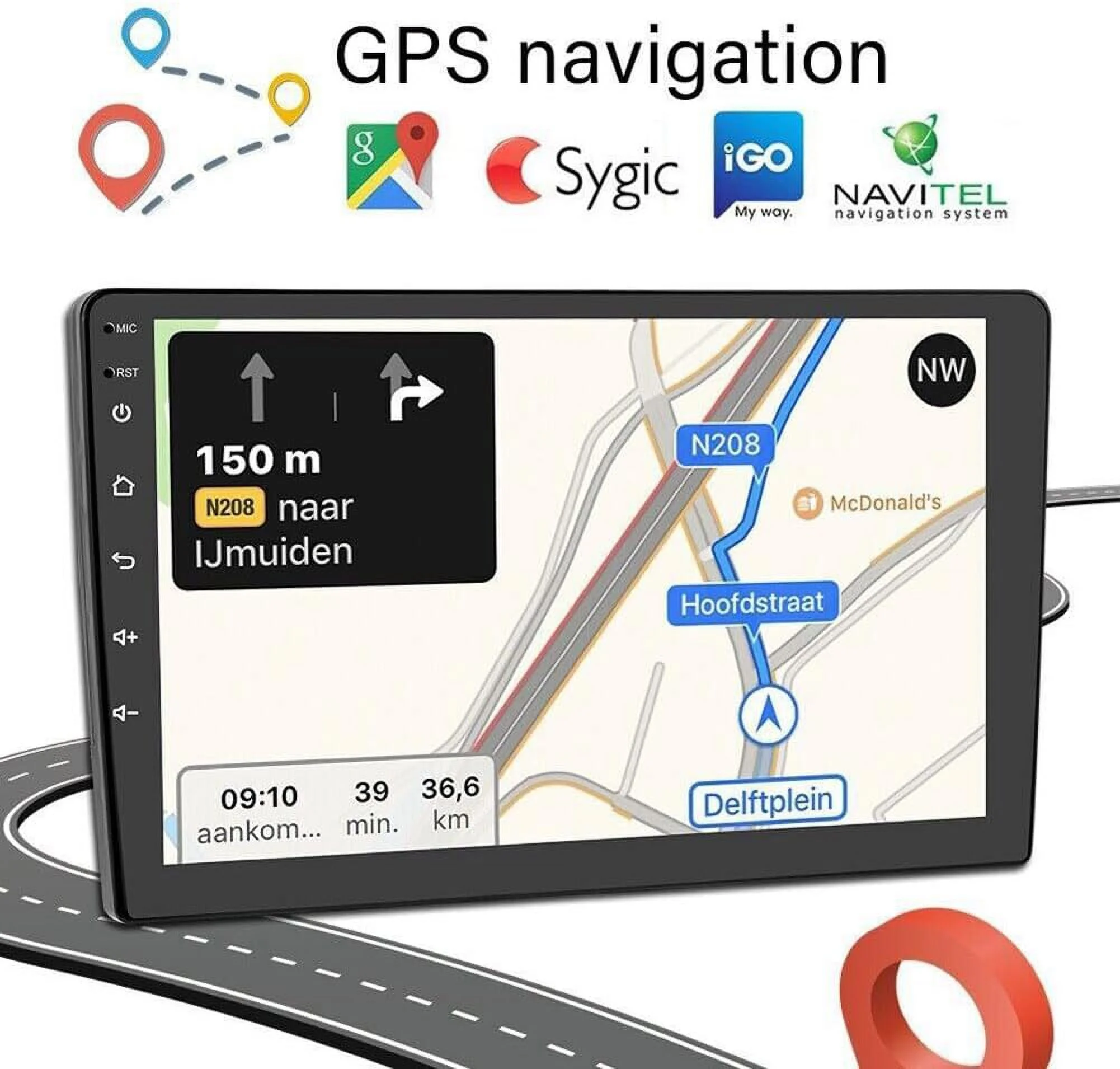 THONZER for BMW 3-Series E46 1998-2006 Carplay GPS Navi Android 11 Car Stereo Radio 2DIN(2+32GB)