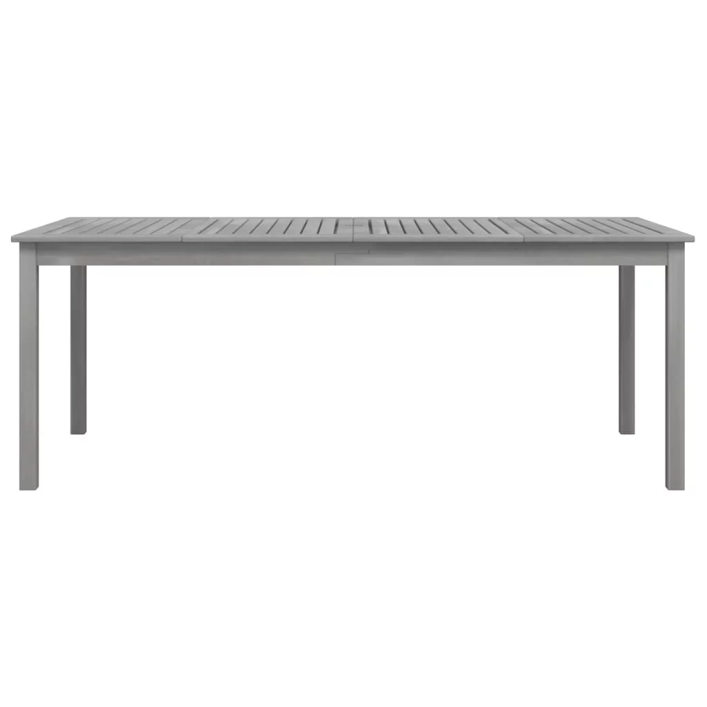 Andoer Patio Table Gray 78.7