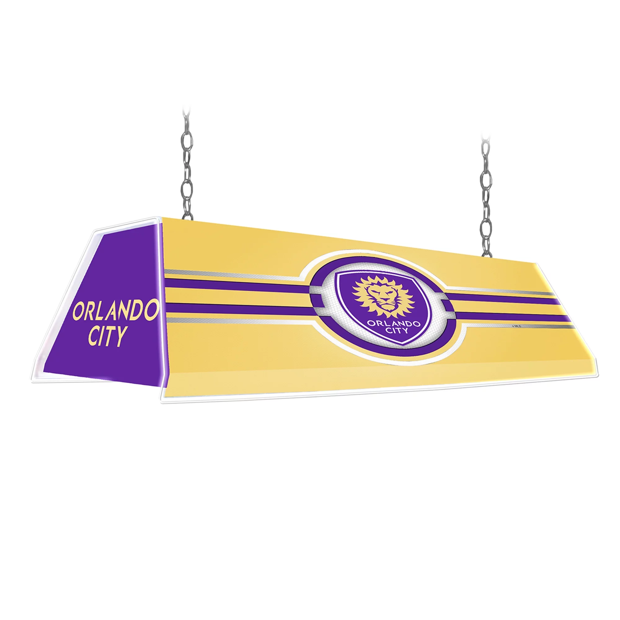 Orlando City SC 38.5'' x 10.75'' Pool Table Light