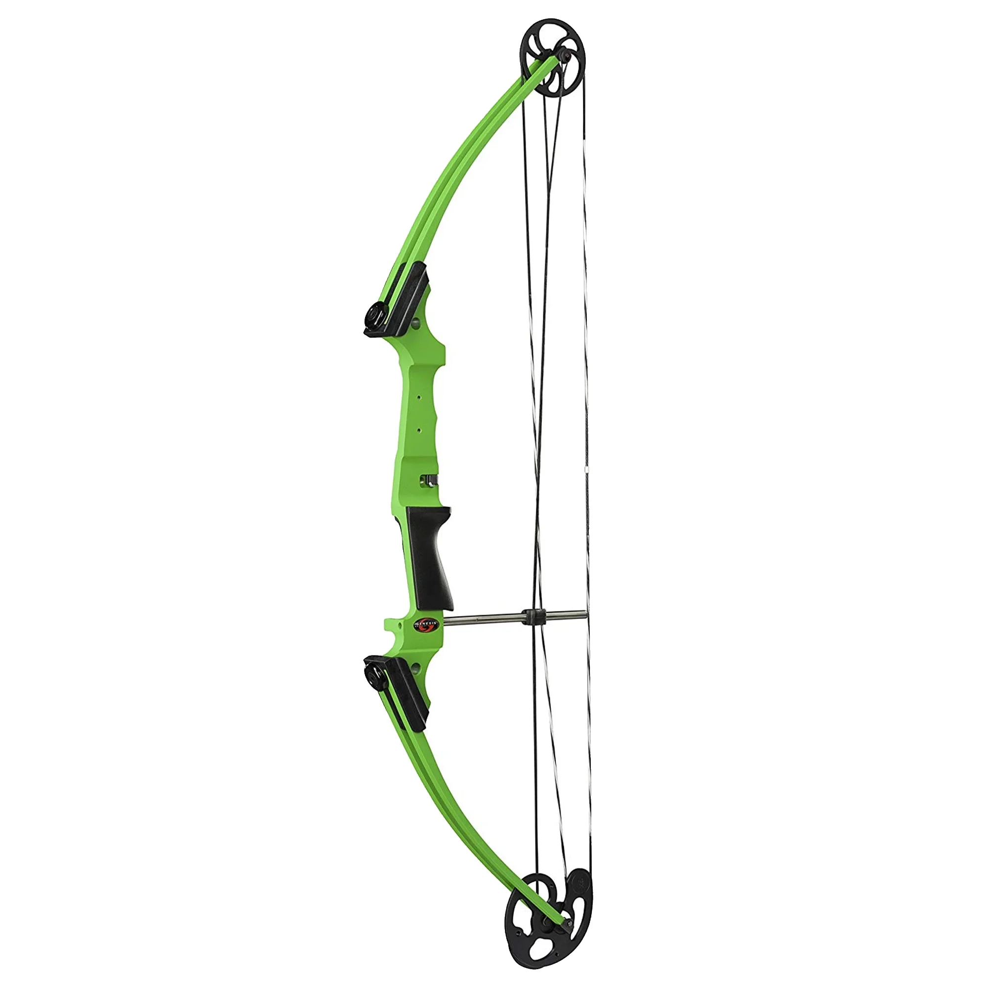 Genesis Archery Left-Handed Compound Bow Archery Kit, Green (4 Pack)