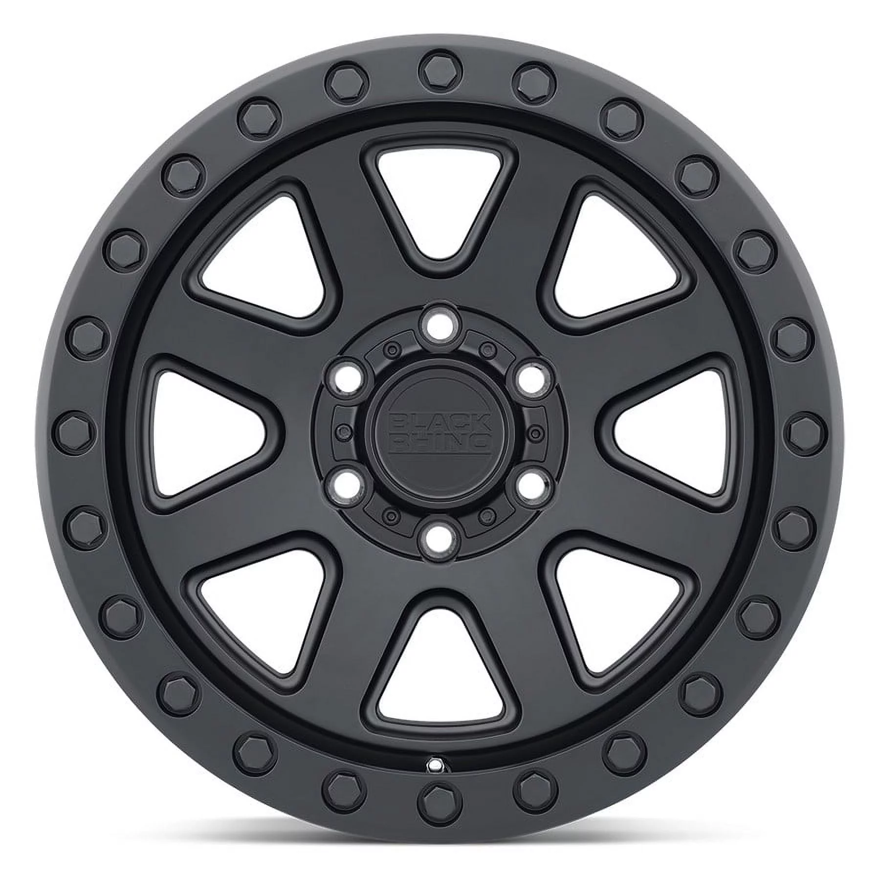 Black Rhino Aluminum Rim BAKER 17X8.5in Matte Black Finish, 1785BKR006135M87