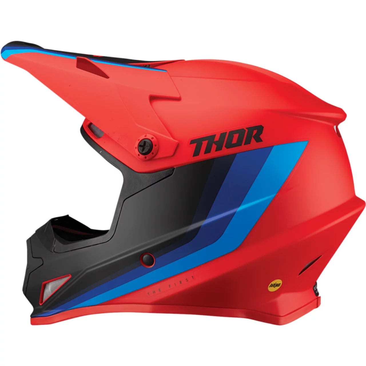 Thor Sector Runner MIPS Offroad Motocross Dirt Bike Helmet - Red/Blue - XX-Large