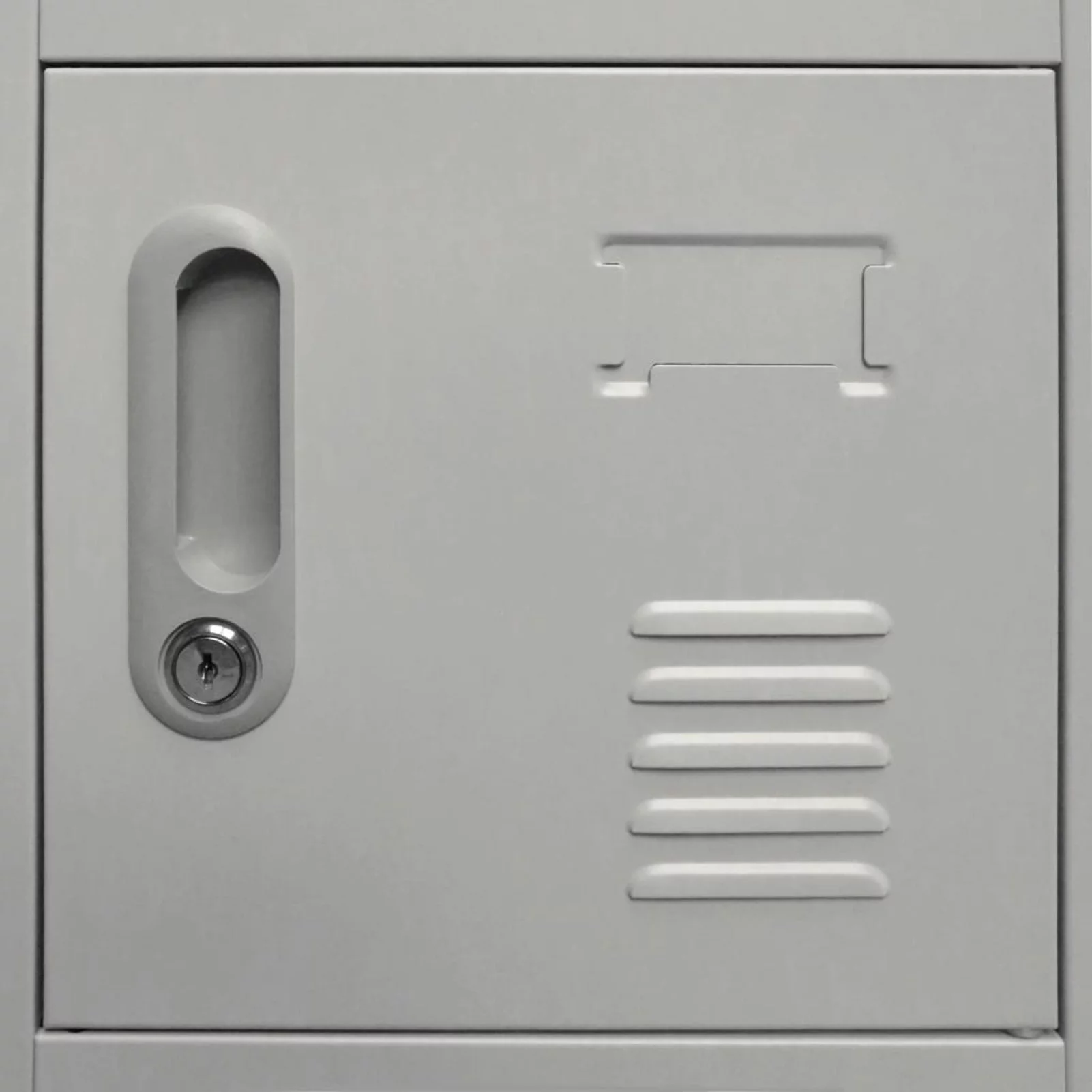 Dcenta Locker Cabinet with 18 Storage Compartments and Door Metal File Office Cabinet for Company Changing Room,  Room, School Gray 35.4 x 15.7 x 70.9 Inches (W x D x H)