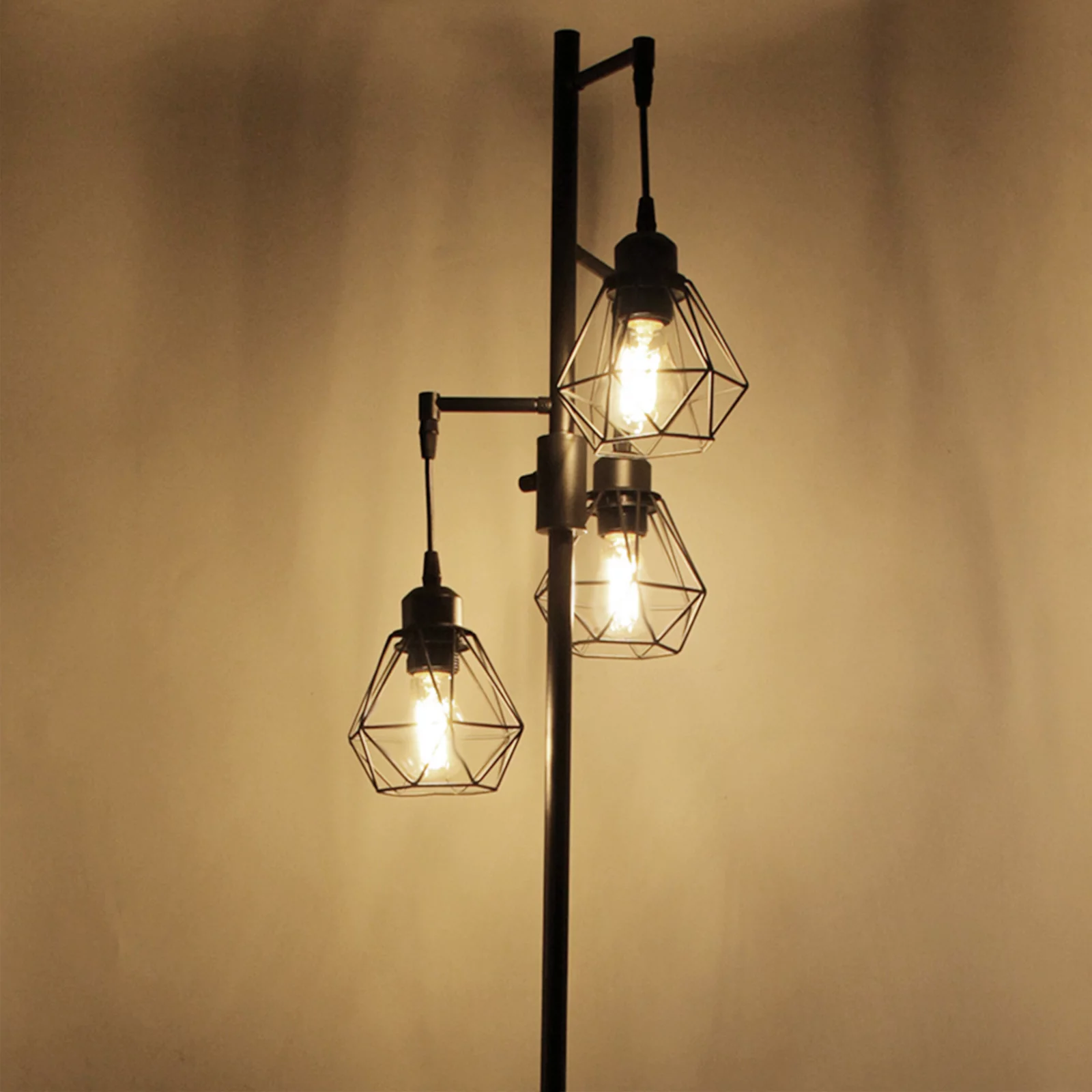 Shinysix Floor lamp,With 3 Dimmable Shades Bedroom Decor Lamp Room Floor Lamp With Led Lamp Room Floor Lamp 3 Dimmable Led Dimmable Led Lamp Mewmewcat Huiop Floor Floor Moweo