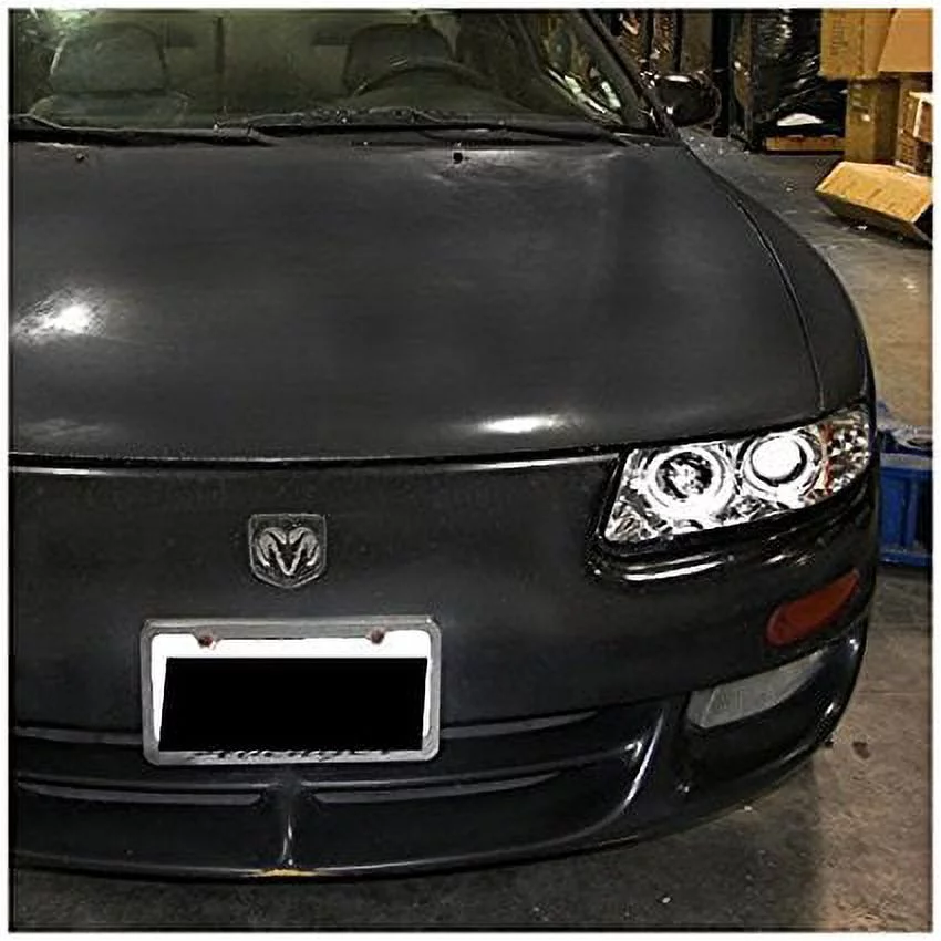 Spec-D Tuning 2LHP-AVG97-TM Dodge Avenger Chrysler Sebring Coupe Chrome Clear Halo Led Projector Head Lights