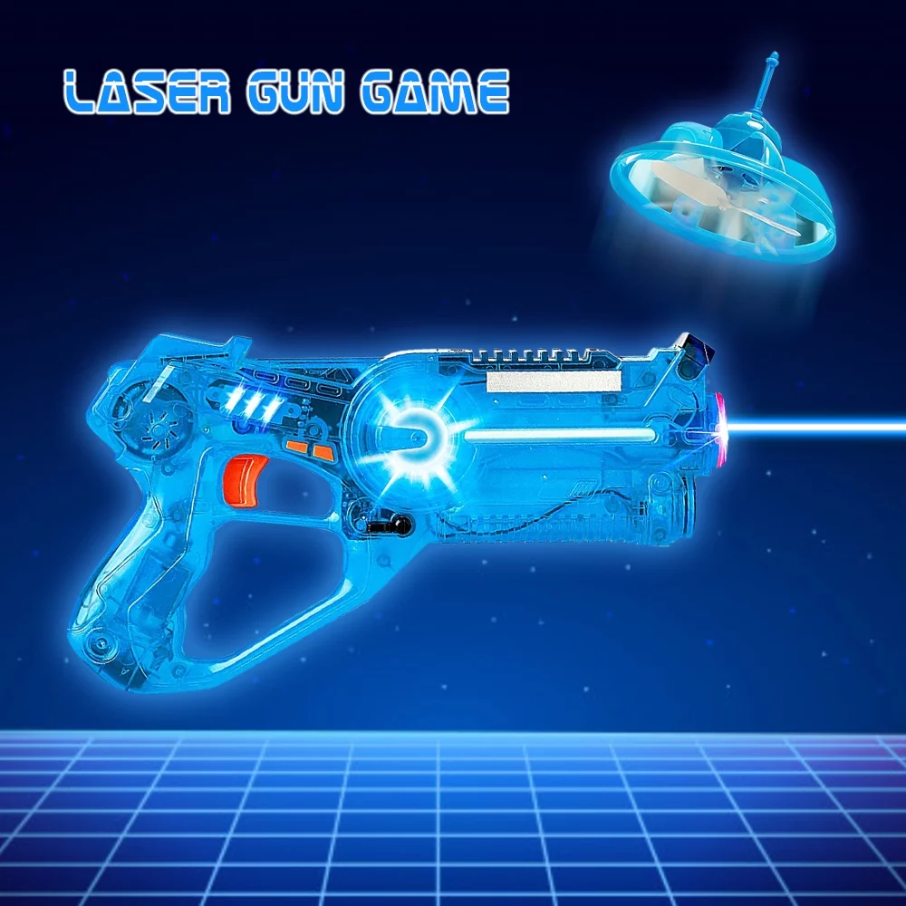 Ezra Infrared Blaster Game Set, One Gun with One Drone,Lights and Sound Effect, Great Gift Idea