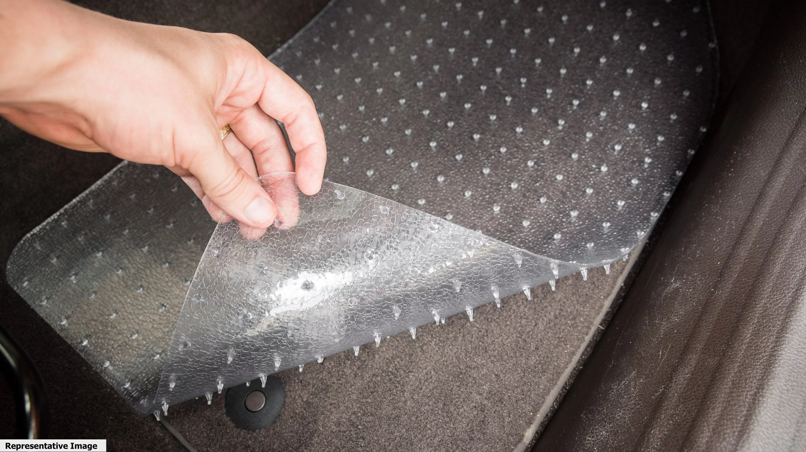 ExactMats - Premium Clear Overlay Floor Mats, Made In USA - Fits Toyota Corolla 2020-2024 / 2 Front & 2 Rear Mats