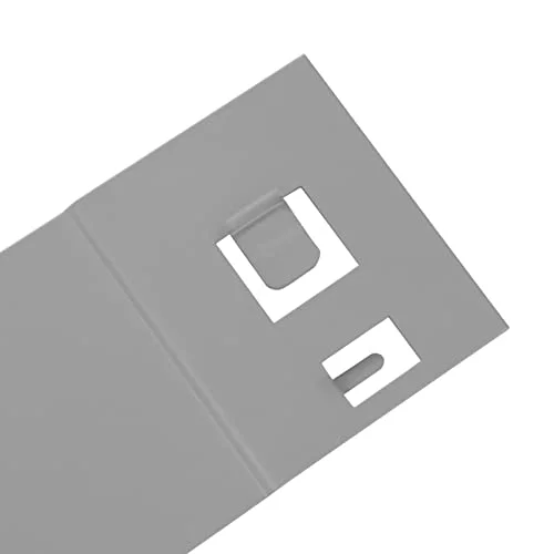 Steel Lawn Edging, Landscape Edging Border, Edge Flower Beds, Garden Edging Border, Steel Landscape Edging Lawn Border Edge Garden Yard Barrier, Lawn Edging Border for Garden Lawn (5PCS 3x39in Gray)