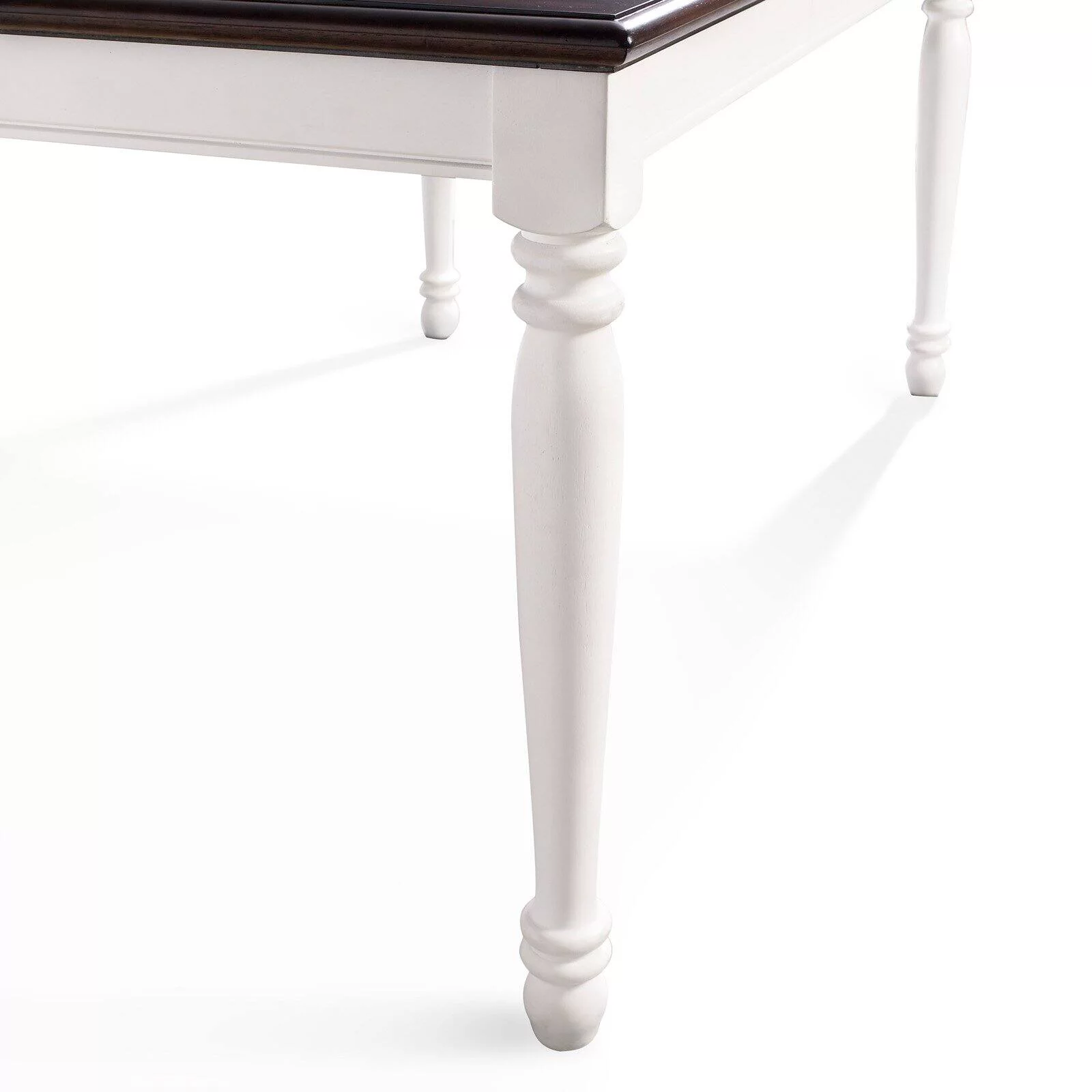 Shelby Dining Table in White Finish
