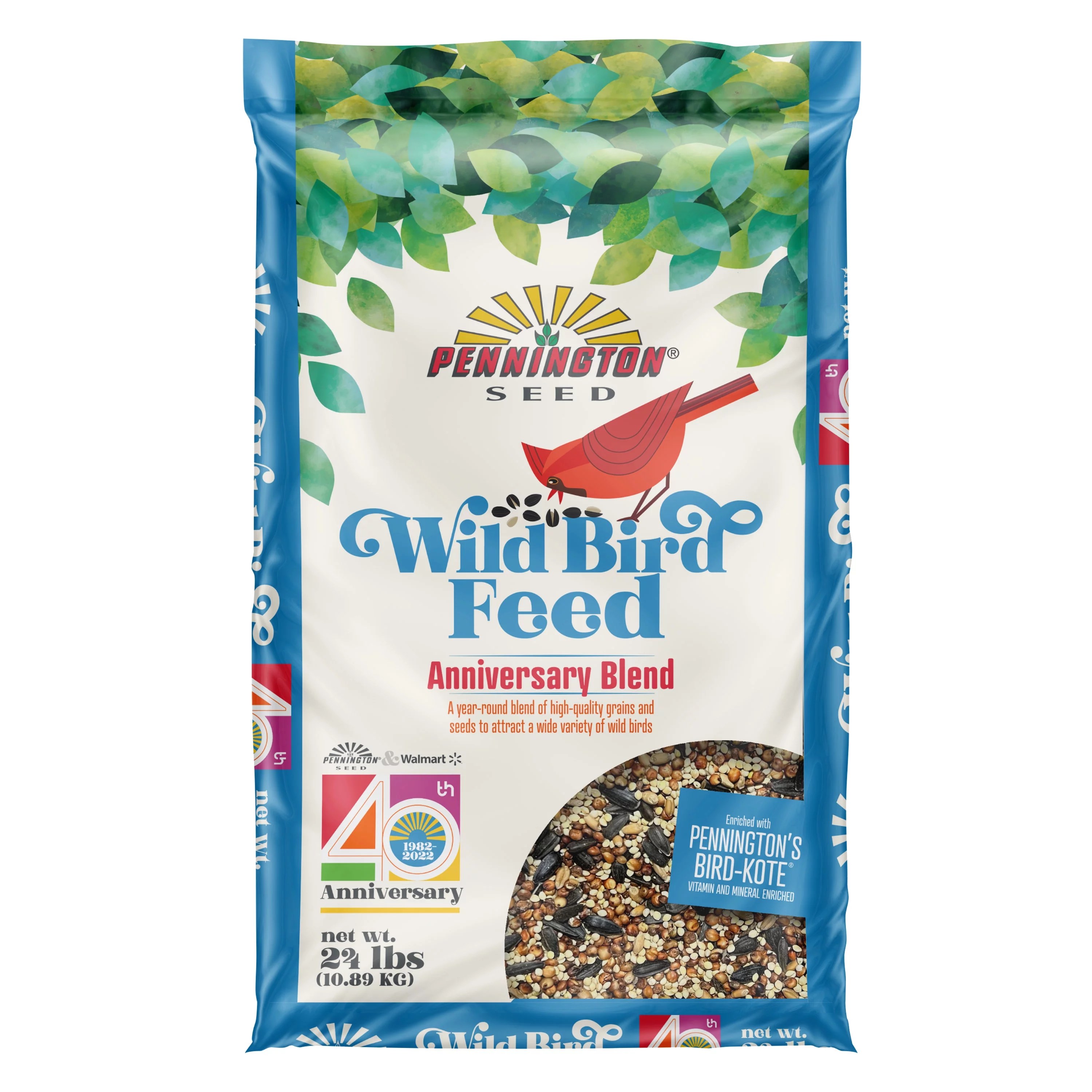 Pennington Classic Wild Bird Food, Anniversary Mix, 24 lb.. 1 Pack, Dry