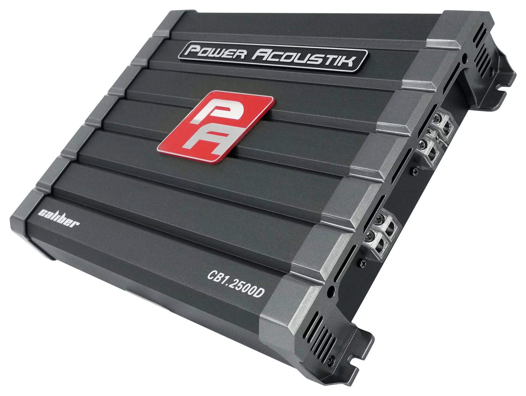 Power Acoustik CB1-2500D 2500w Class D Car Audio 1-Ohm Mono Amplifier+Amp Kit