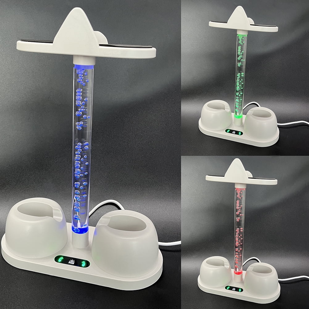 Charging Dock for Oculus/Meta Quest 3- Magnetic Docking Station with LED Light - Headset Display Stand and Controller Mount with 2 Rechargeable Batteries [Support Elite Strap with Battery]