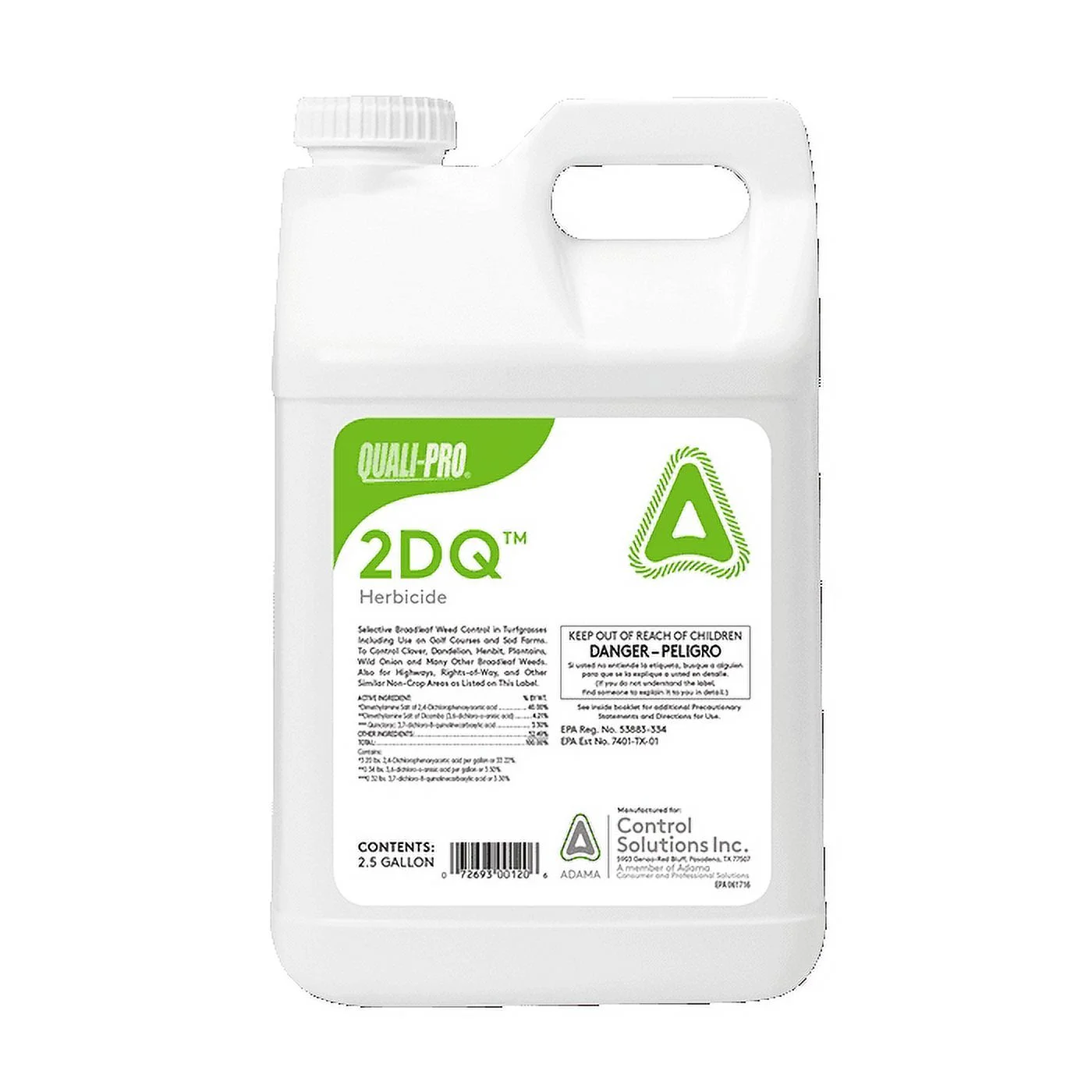 2DQ Herbicide 2.5 Gallon- Broadleaf Weed Killer