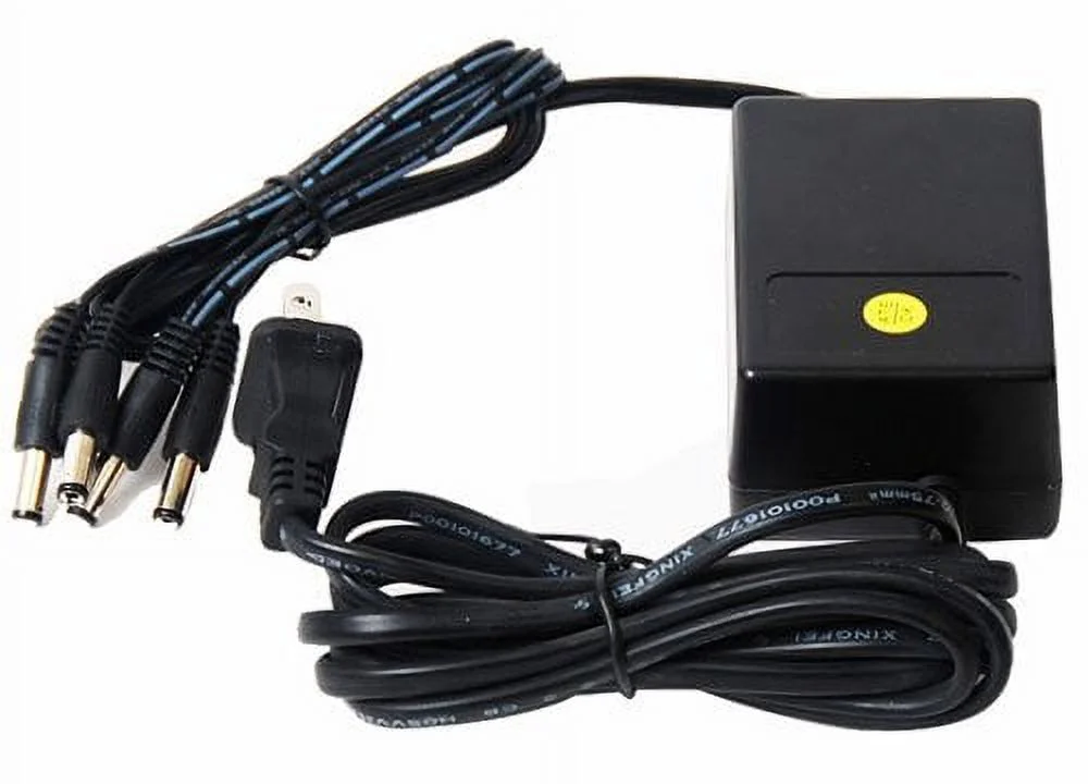 VideoSecu 4 Channel 12V DC 2000mA Power Adapter AC 100V-240V to DC 12V for CCTV Security Camera Surveillance System CNV