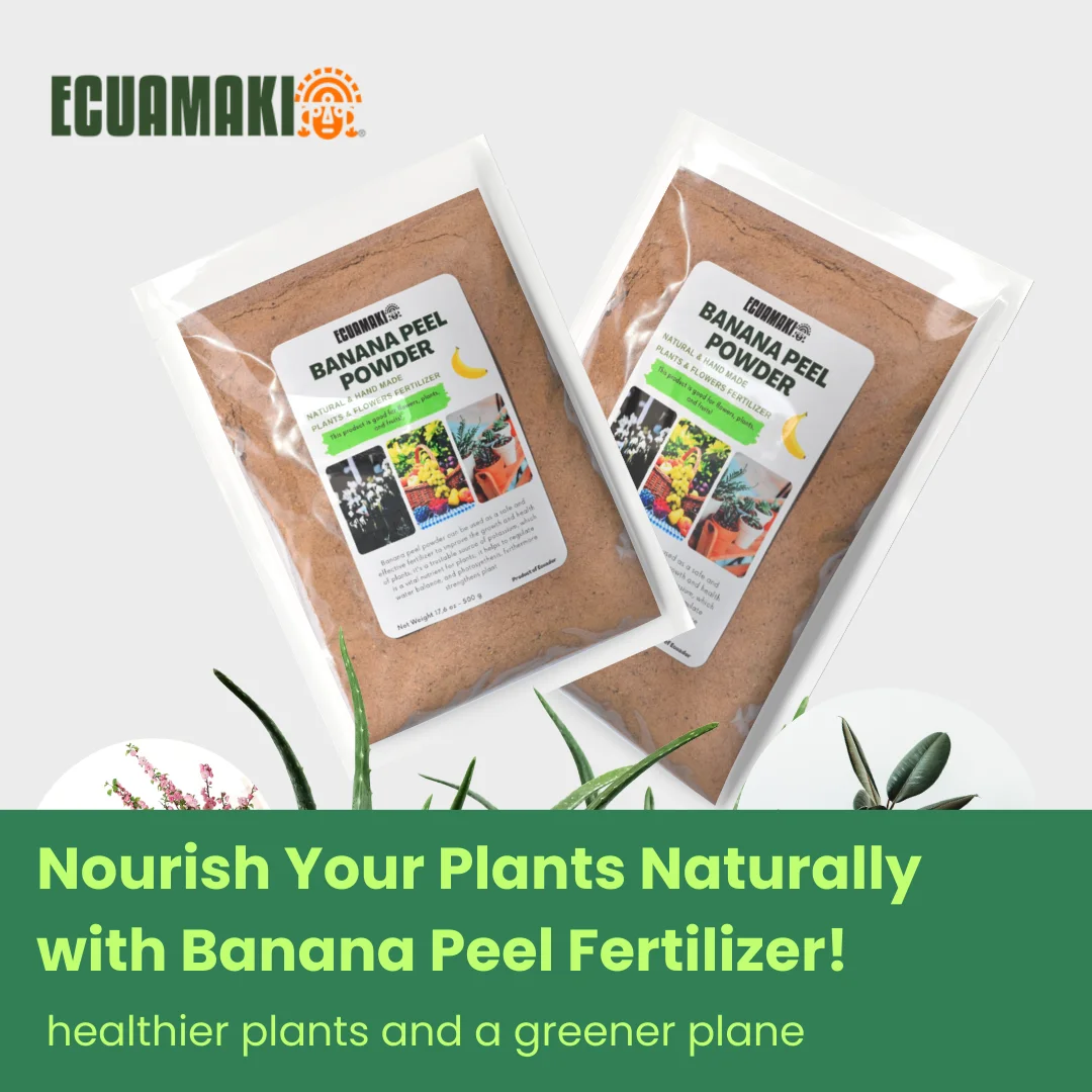 Peel Banana Powder Natural Fertilizer