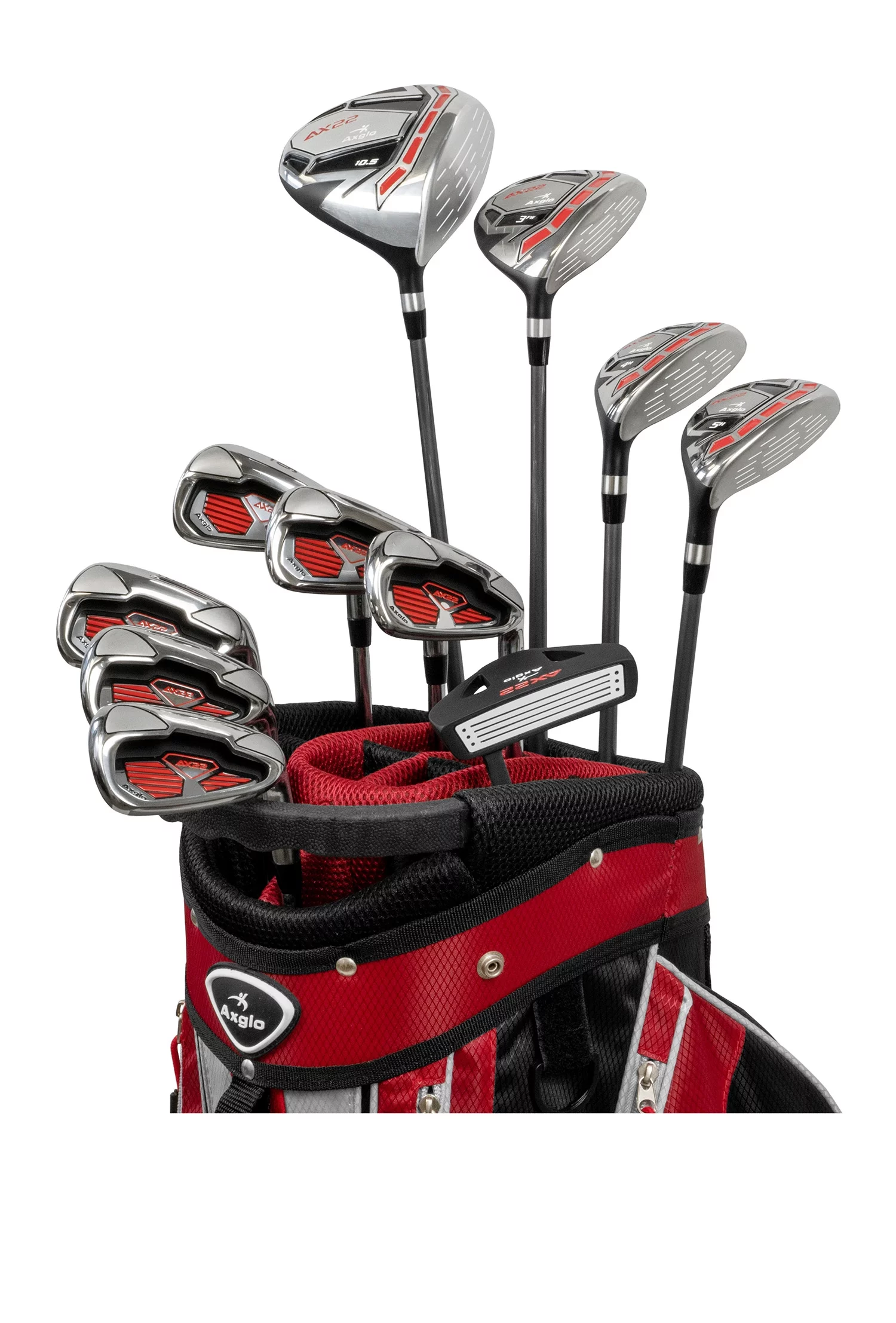 Axglo AX 22 Men's 16 Piece Complete Golf Club Set - Right Hand