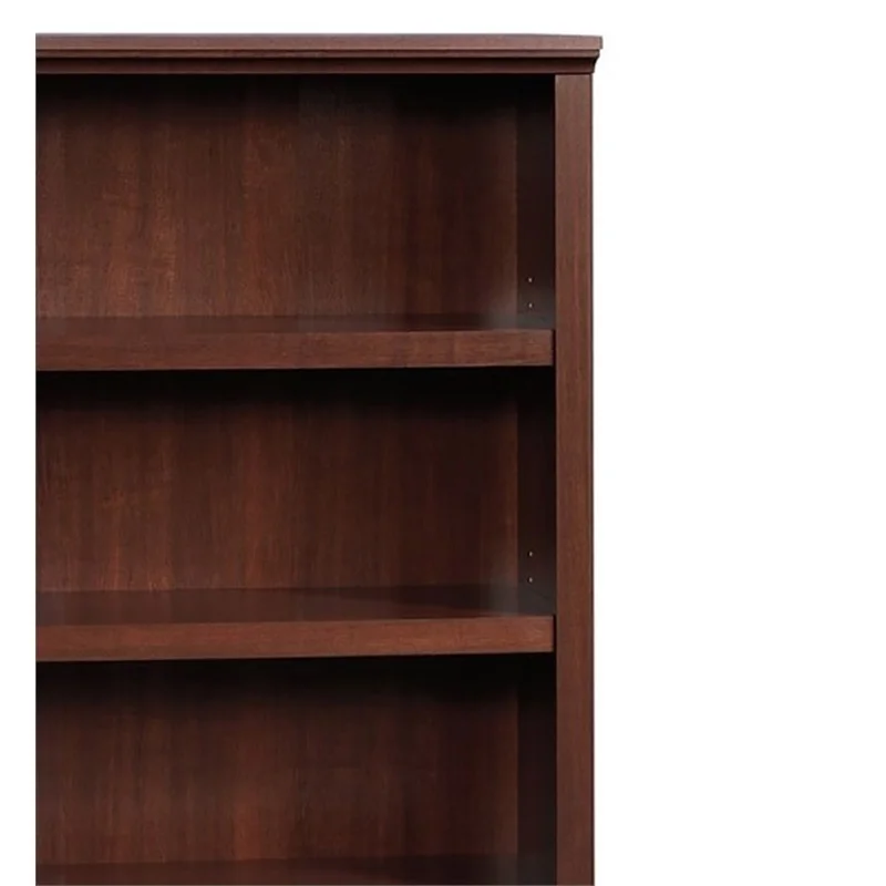 Scranton & Co 3 Shelf Wood Bookcase in Select Cherry