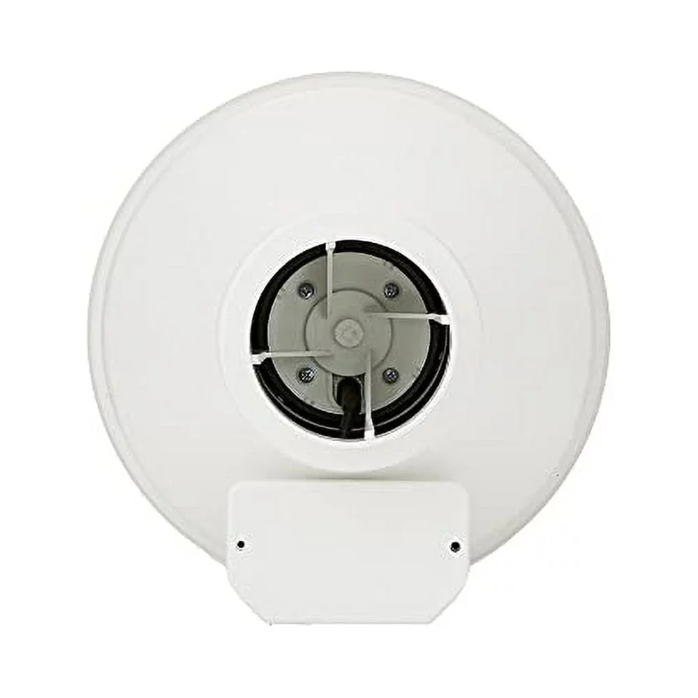 fr 100 inline centrifugal duct fan, molded housing, 4