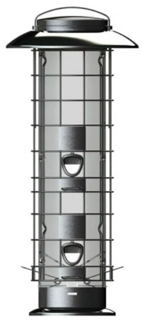 More Birds 106 Surefill Squirrel Proof Bird Feeder, 1.5 Lbs Capacity, Small, Metal, Each