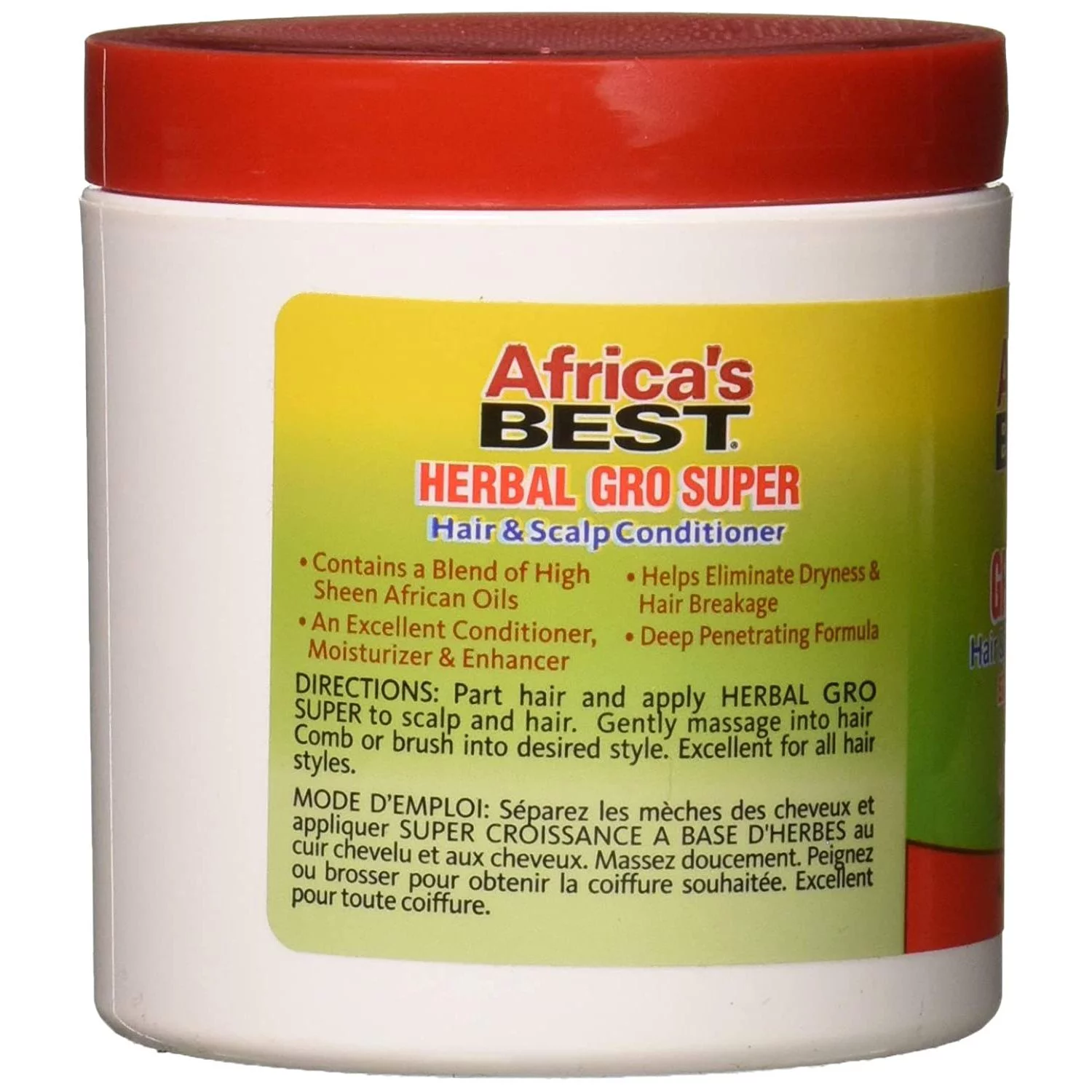 Africa's Best - Super Gro [HERBAL] 5.25 Oz. * BEAUTY TALK LA *